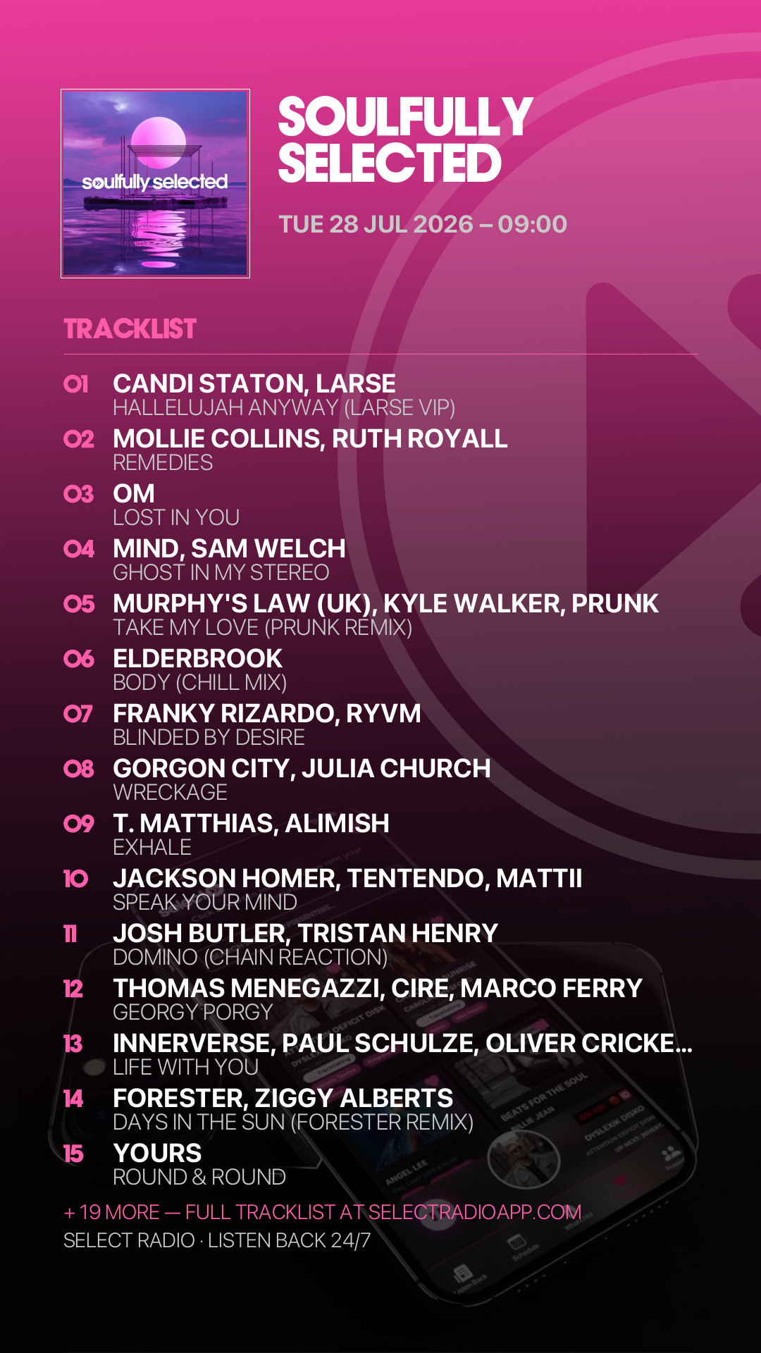 Tracklist Story Preview