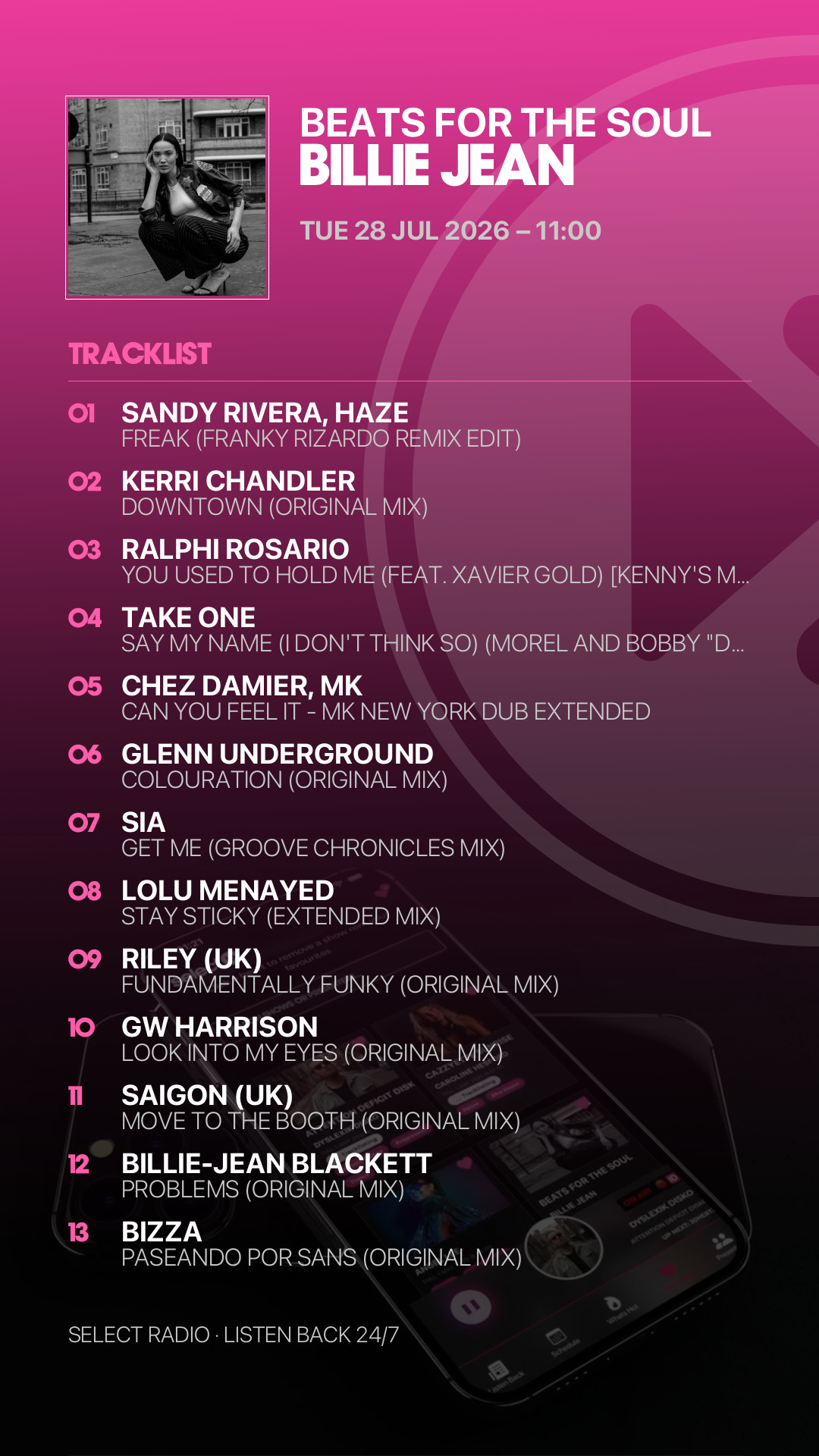 Tracklist Story Preview