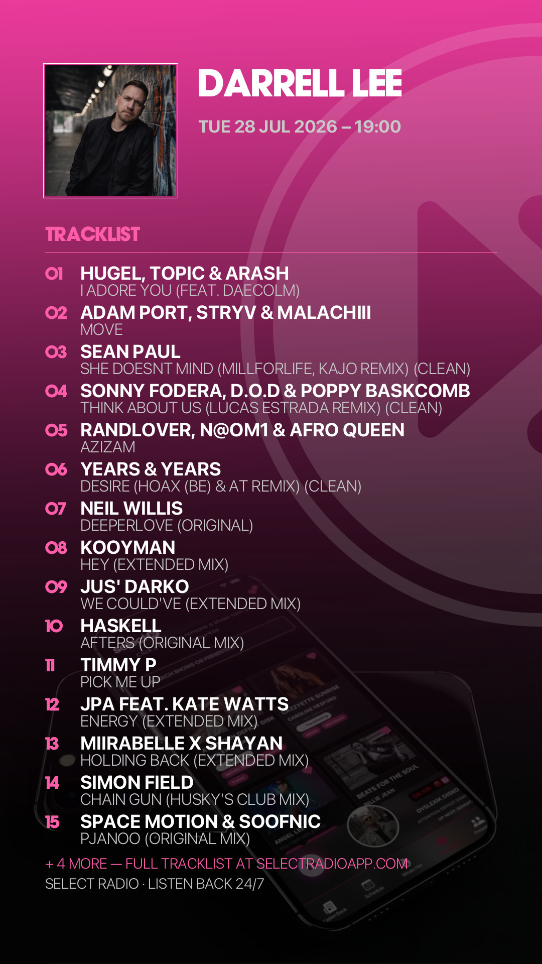 Tracklist Story Preview