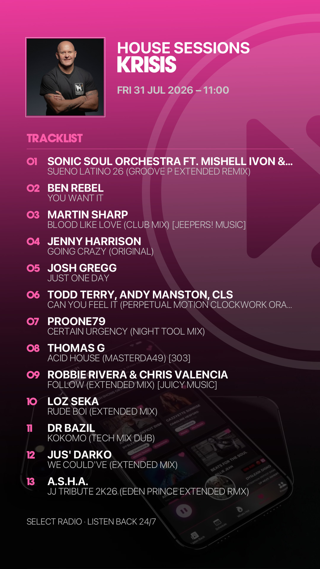 Tracklist Story Preview