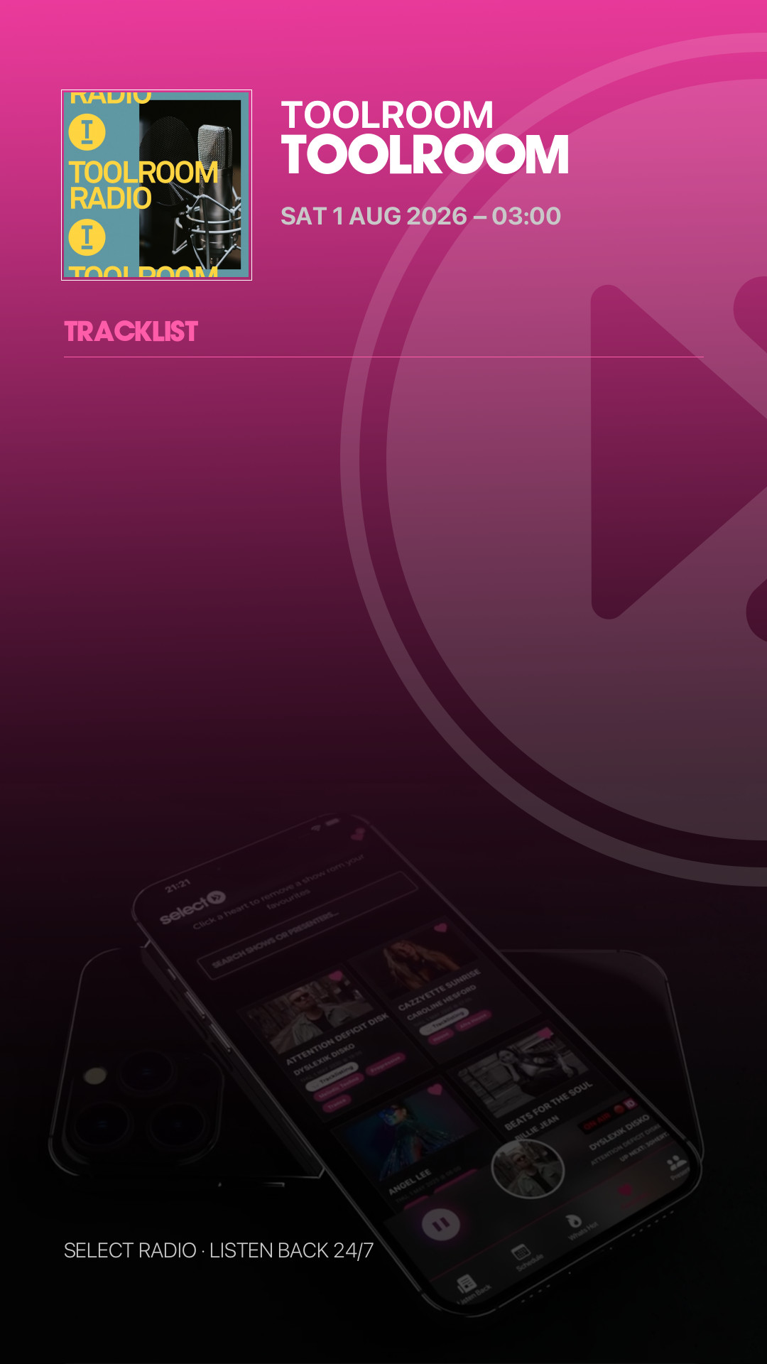 Tracklist Story Preview