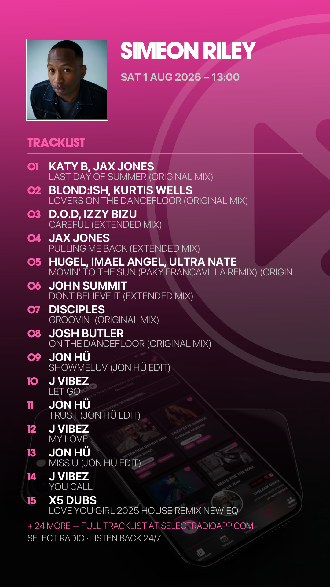 Tracklist Story Preview