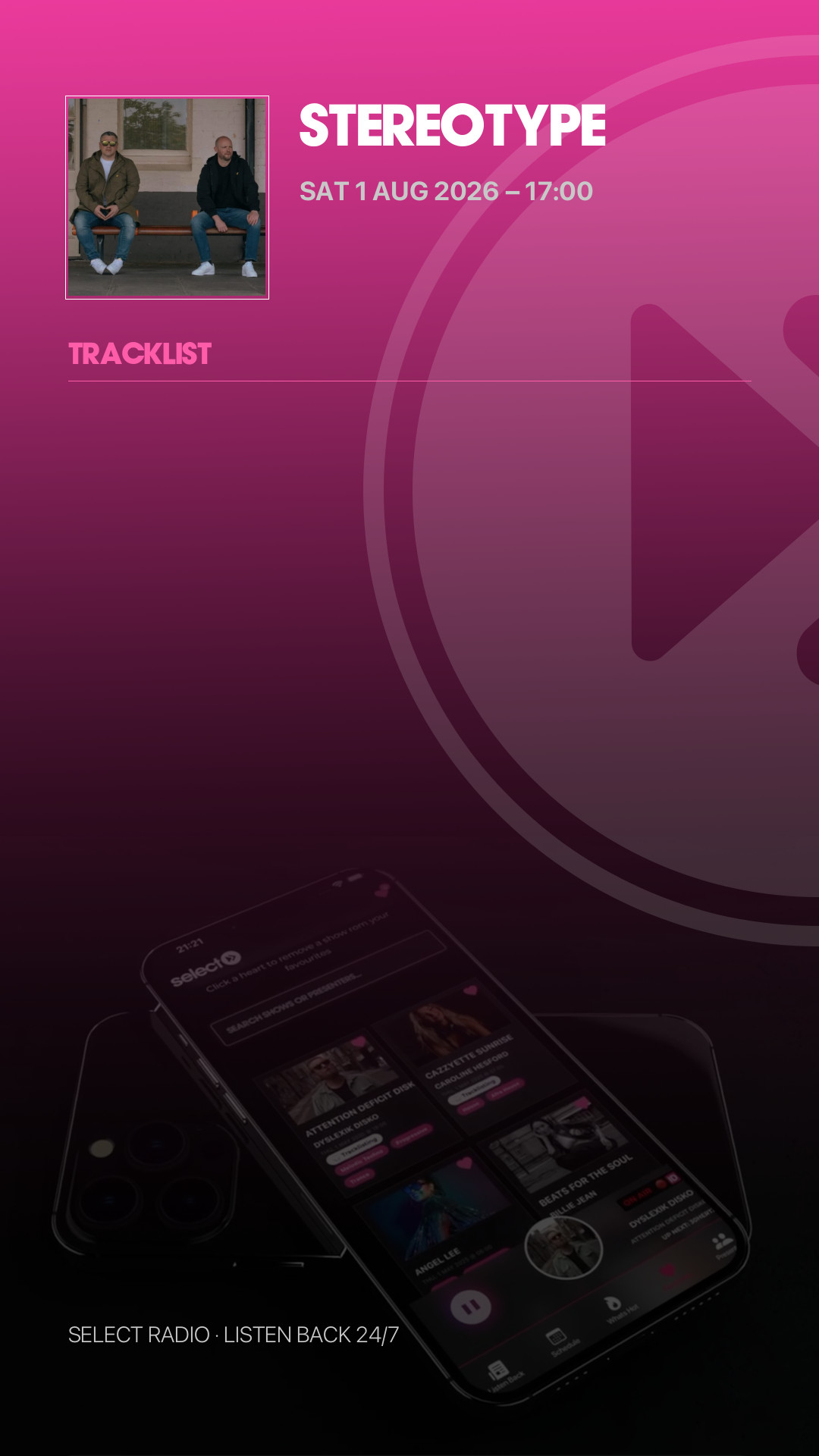 Tracklist Story Preview