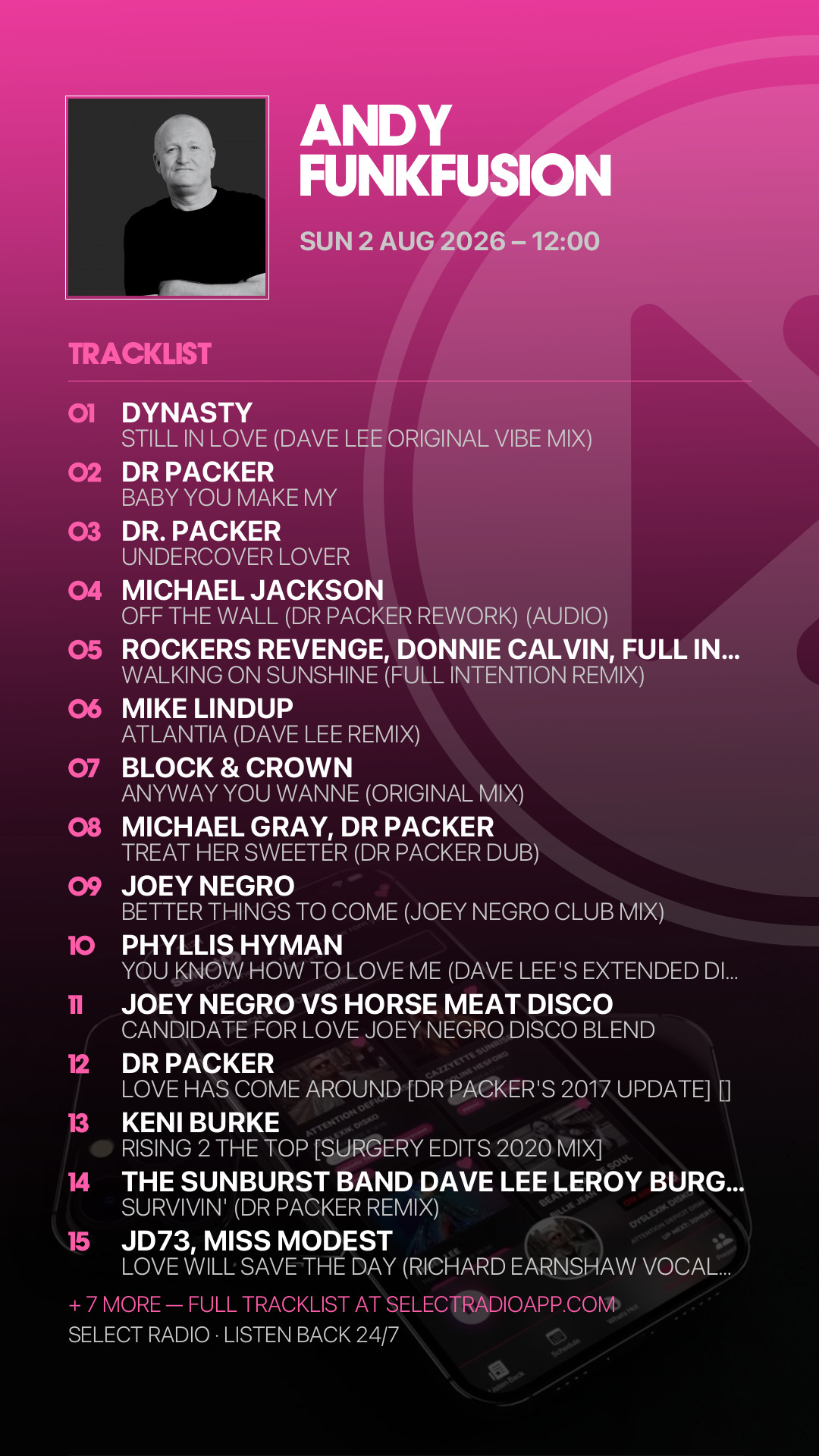 Tracklist Story Preview