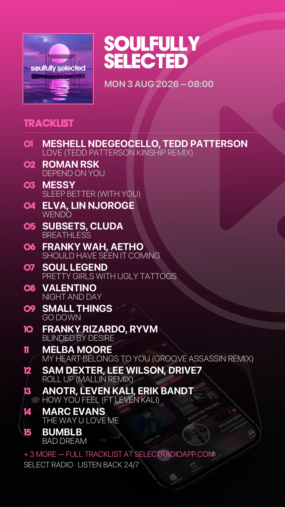 Tracklist Story Preview