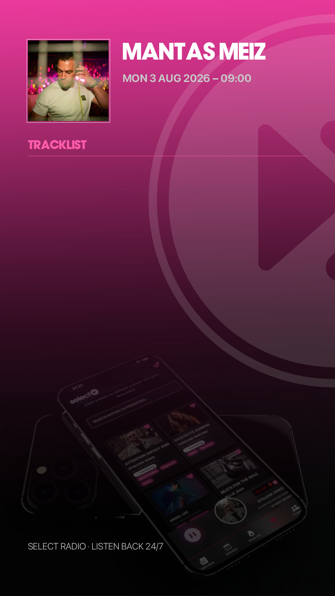 Tracklist Story Preview