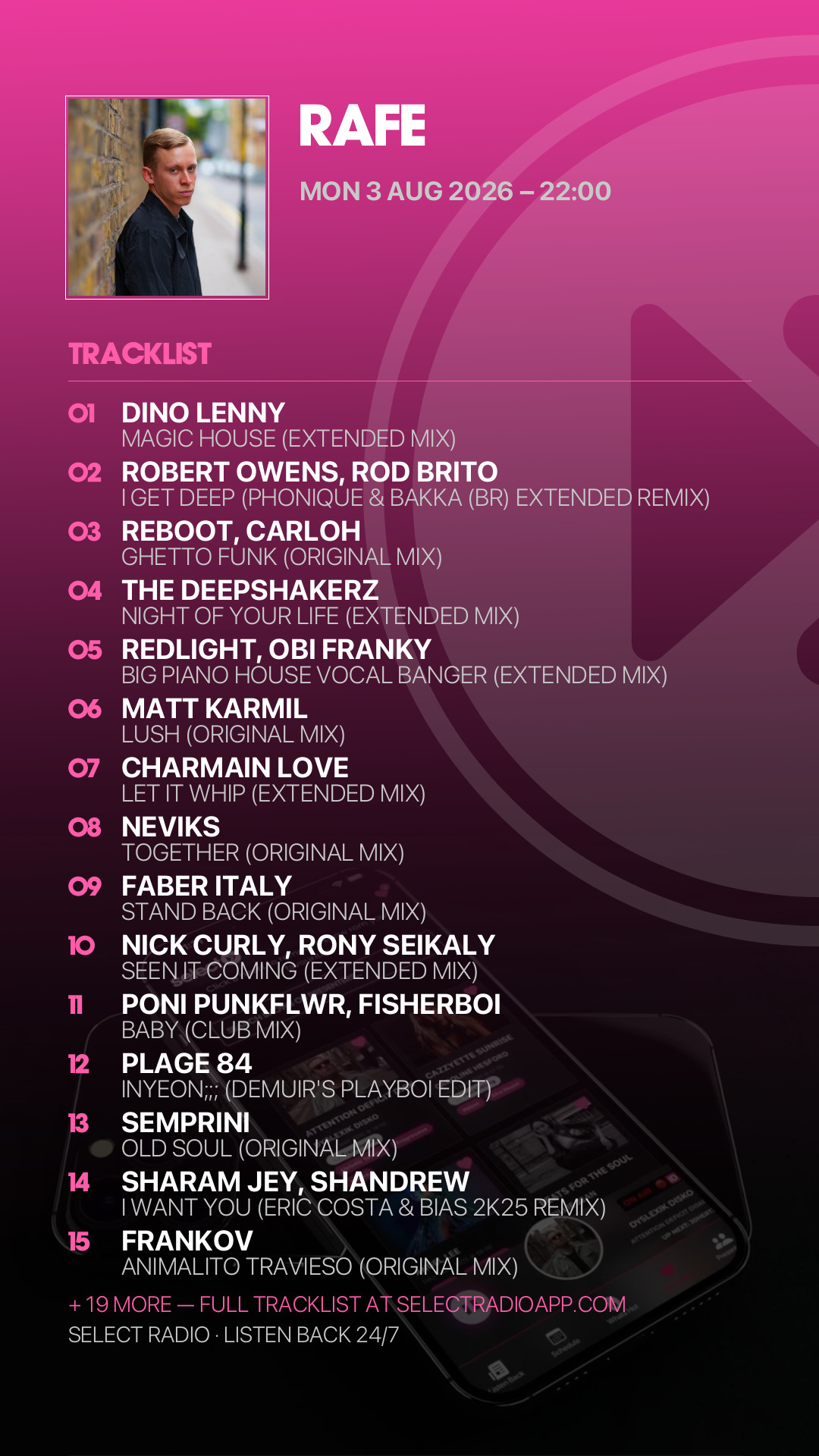 Tracklist Story Preview