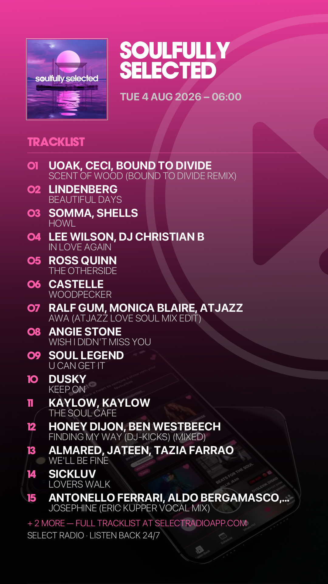 Tracklist Story Preview