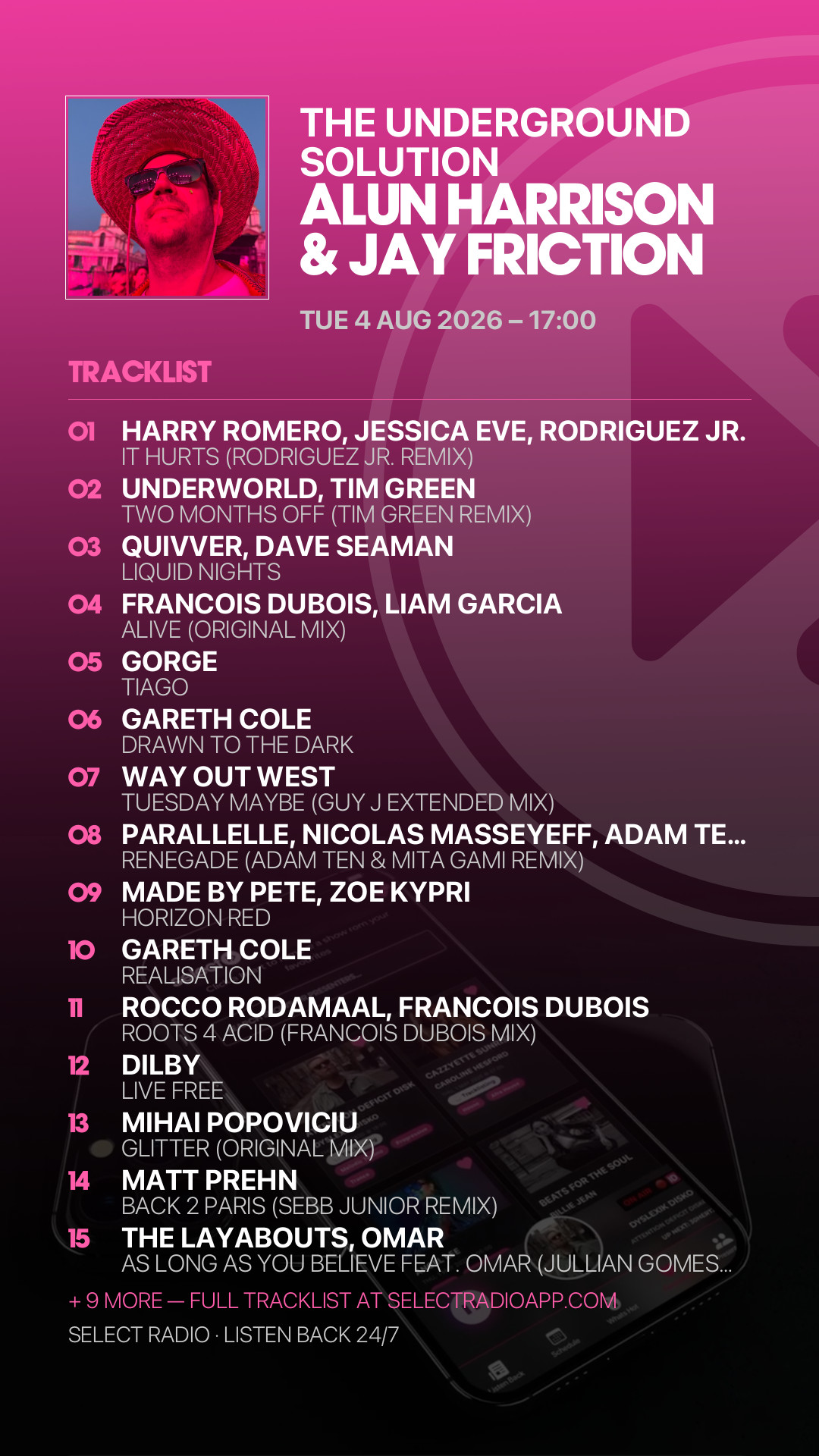 Tracklist Story Preview