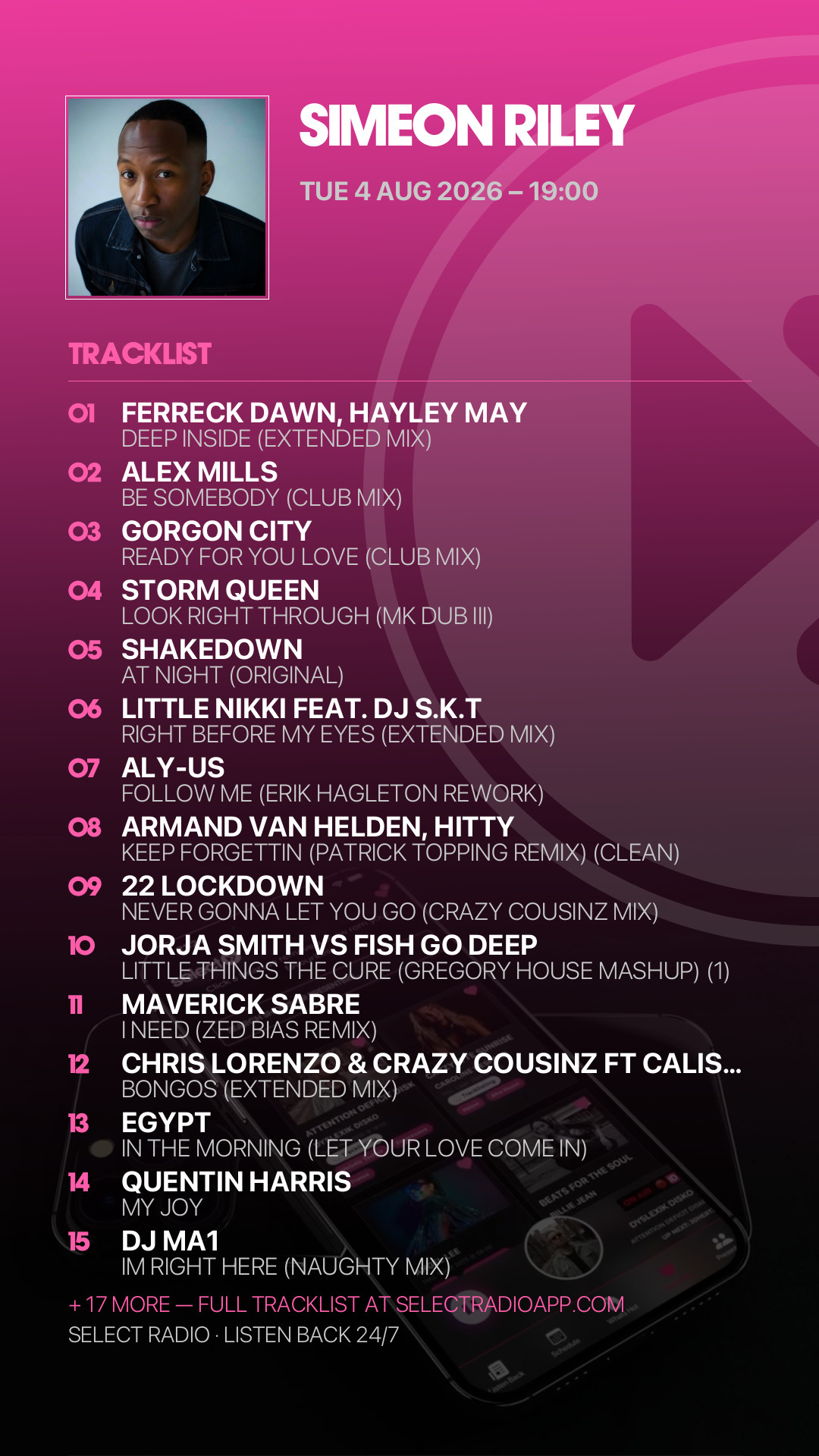 Tracklist Story Preview