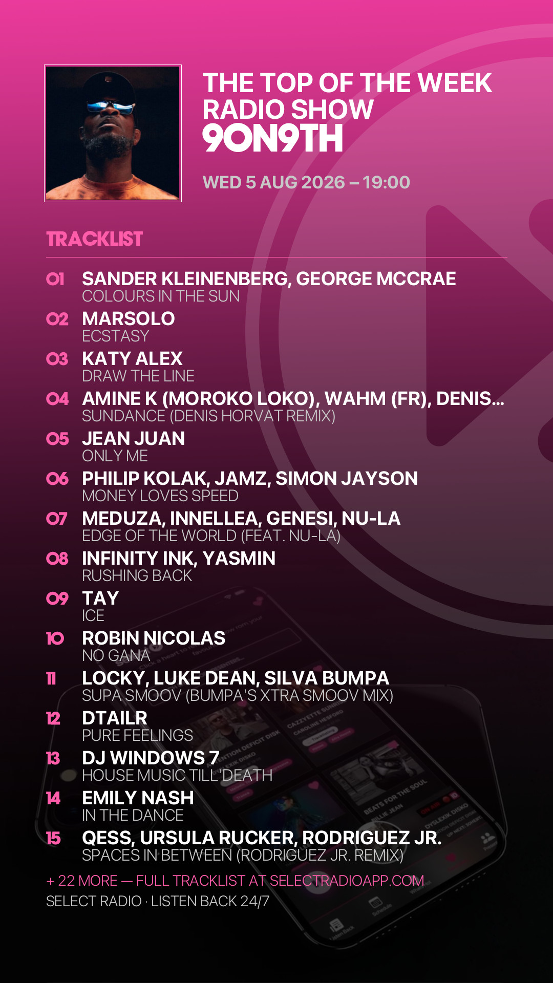 Tracklist Story Preview
