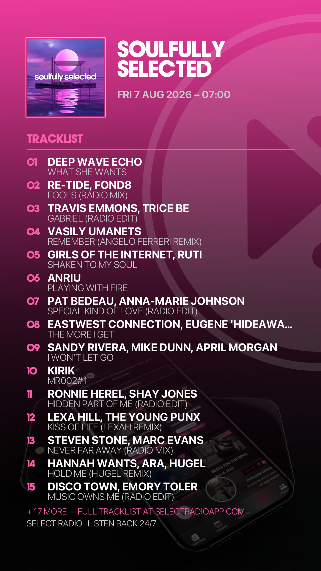 Tracklist Story Preview
