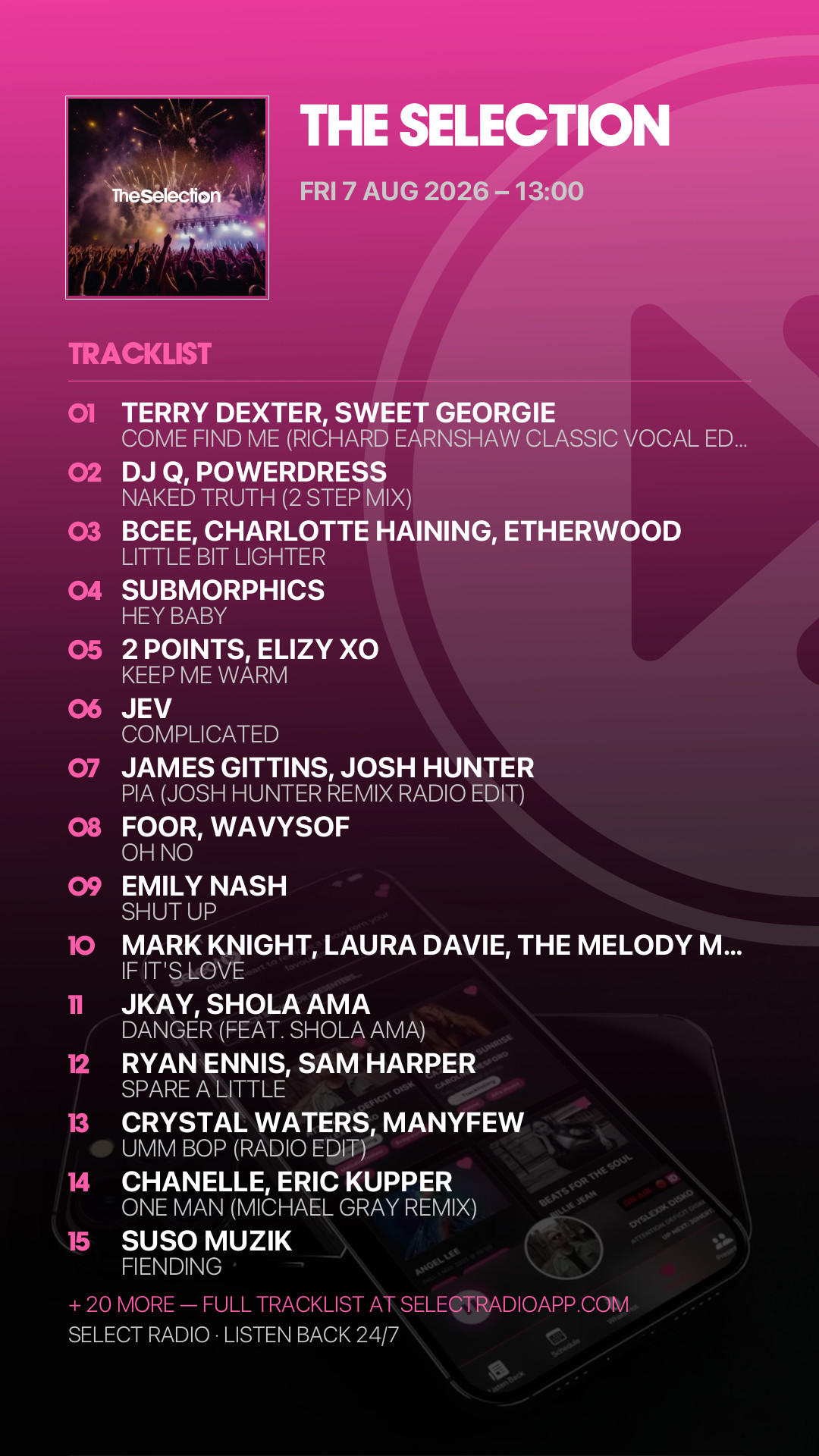 Tracklist Story Preview
