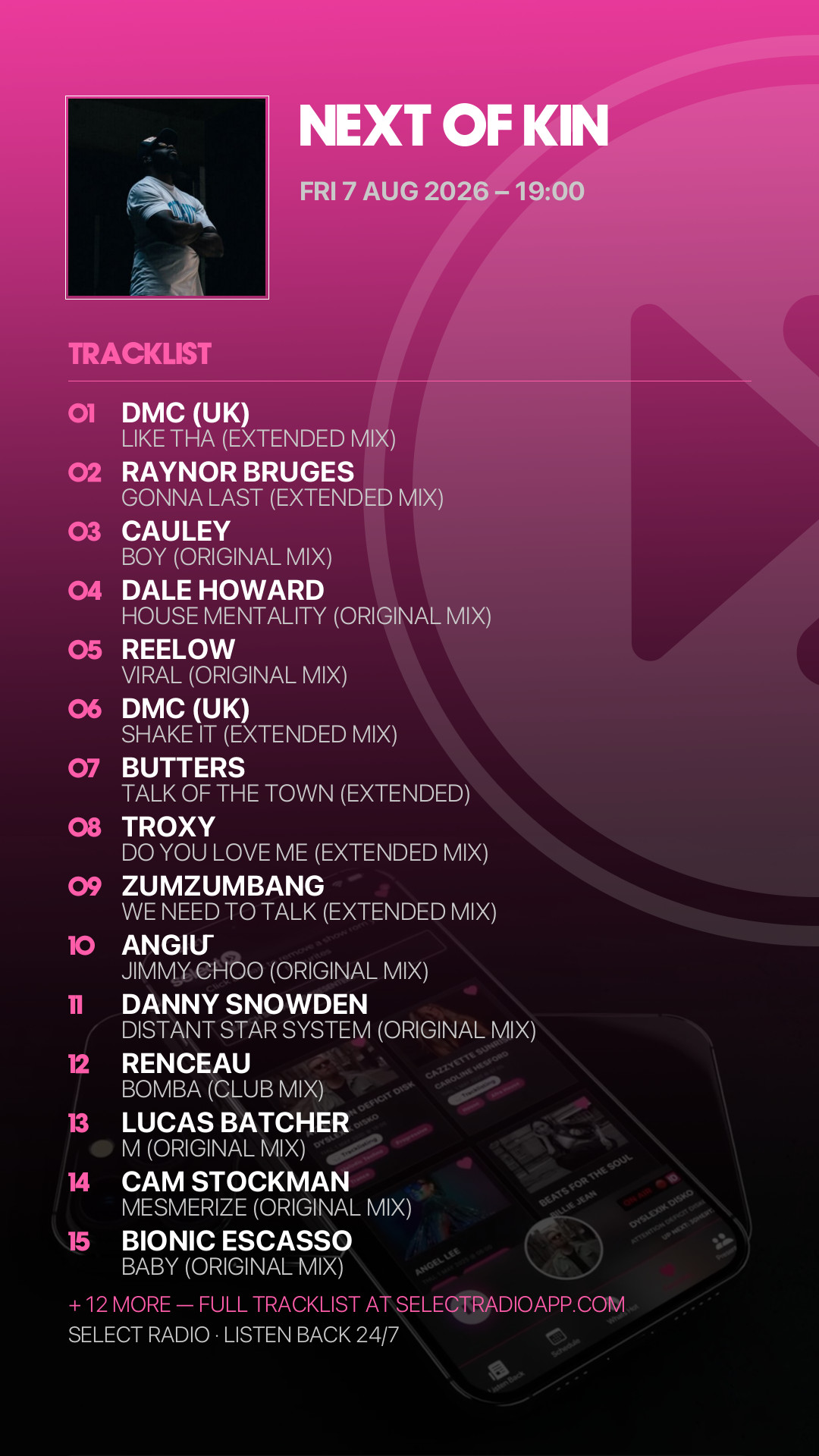 Tracklist Story Preview