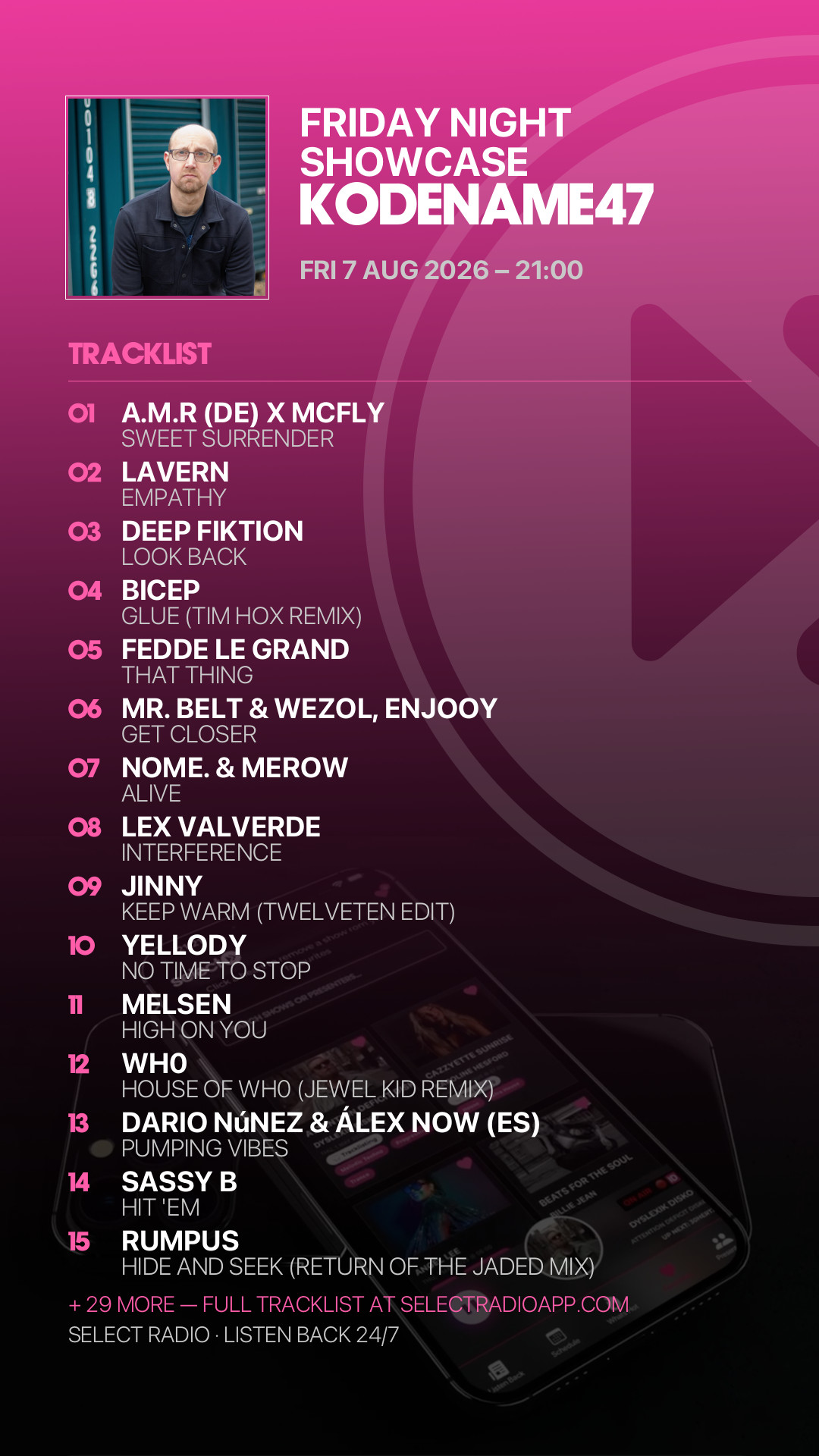 Tracklist Story Preview