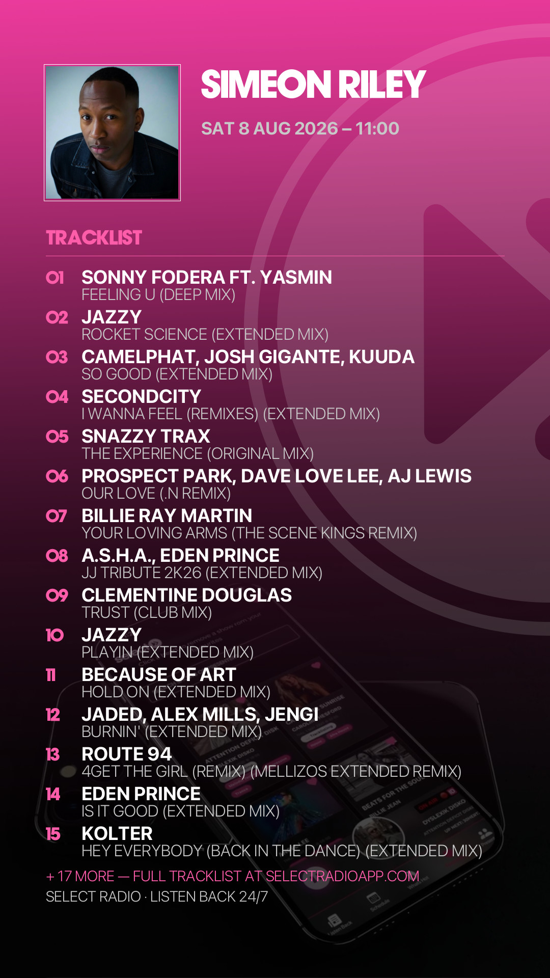 Tracklist Story Preview