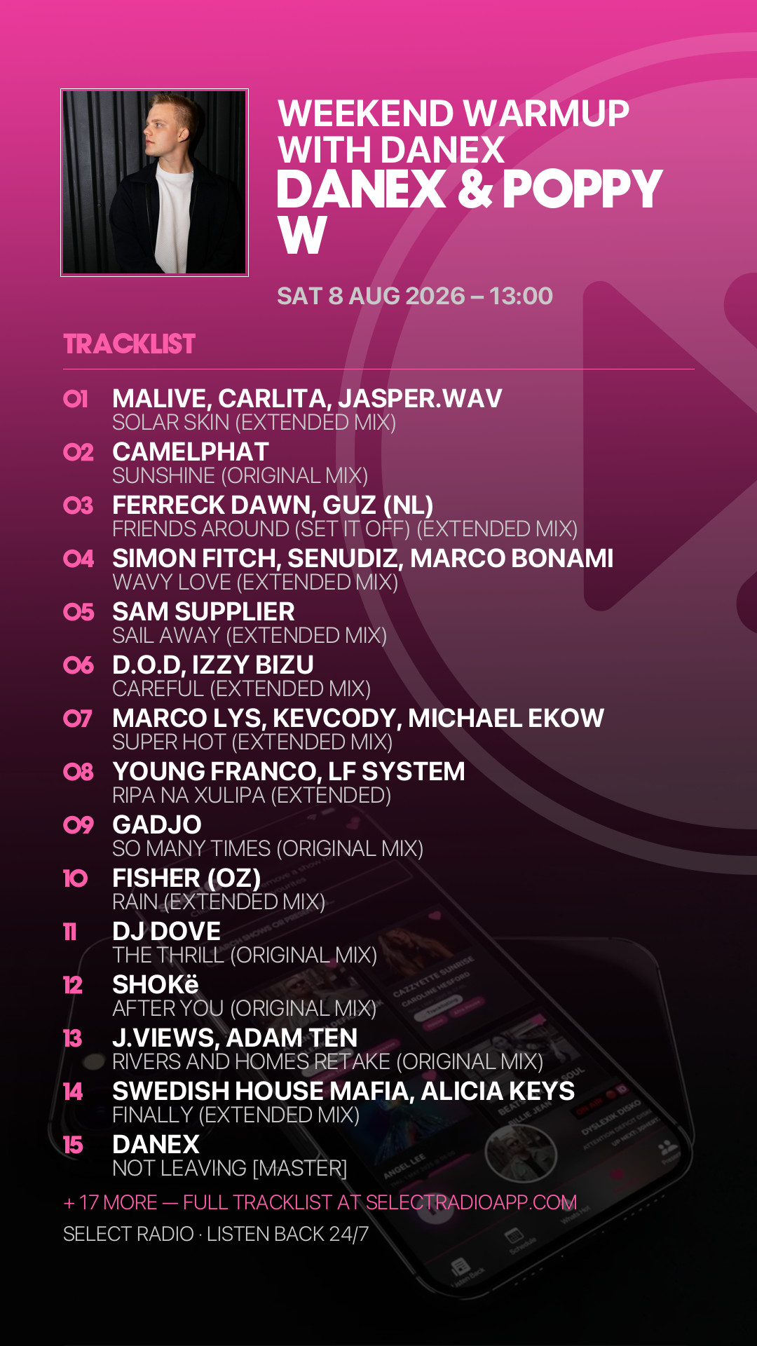 Tracklist Story Preview