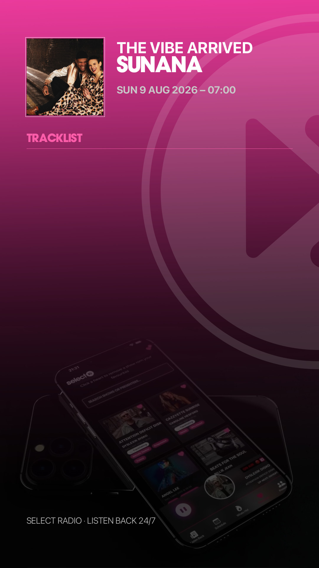 Tracklist Story Preview