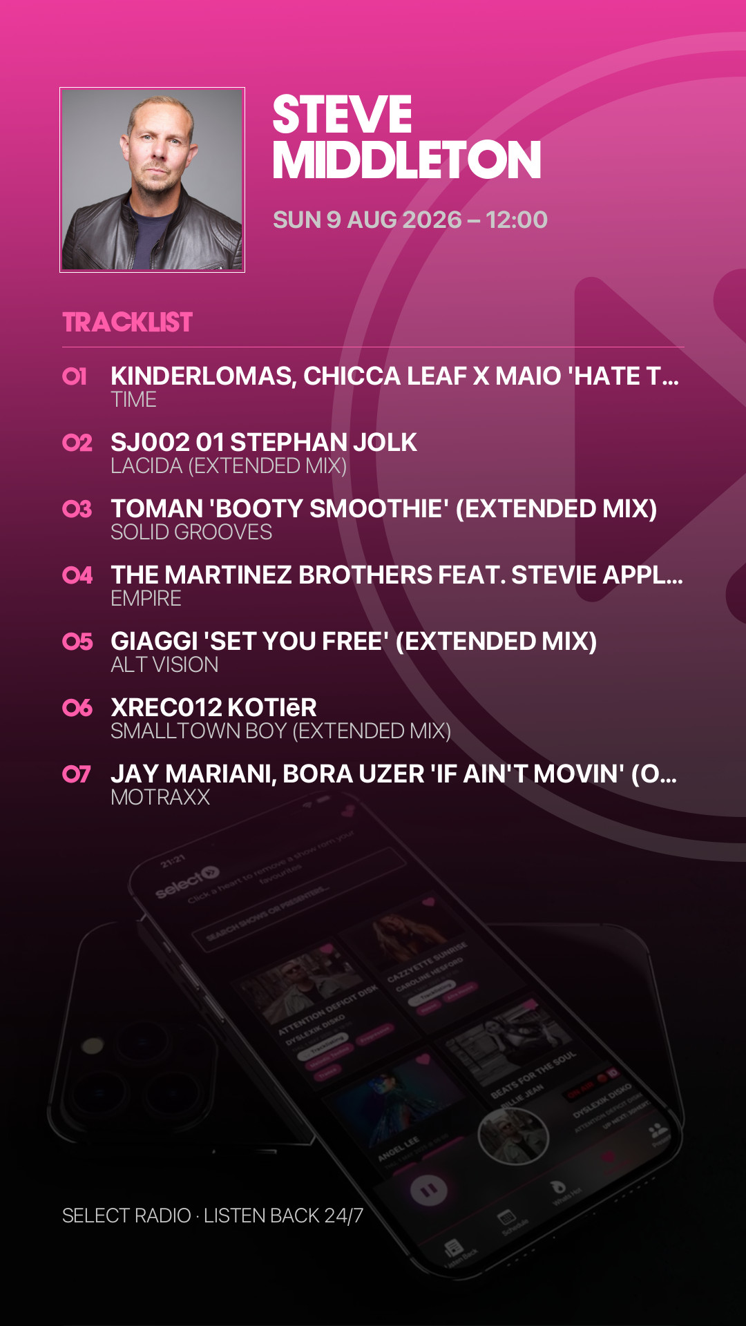 Tracklist Story Preview