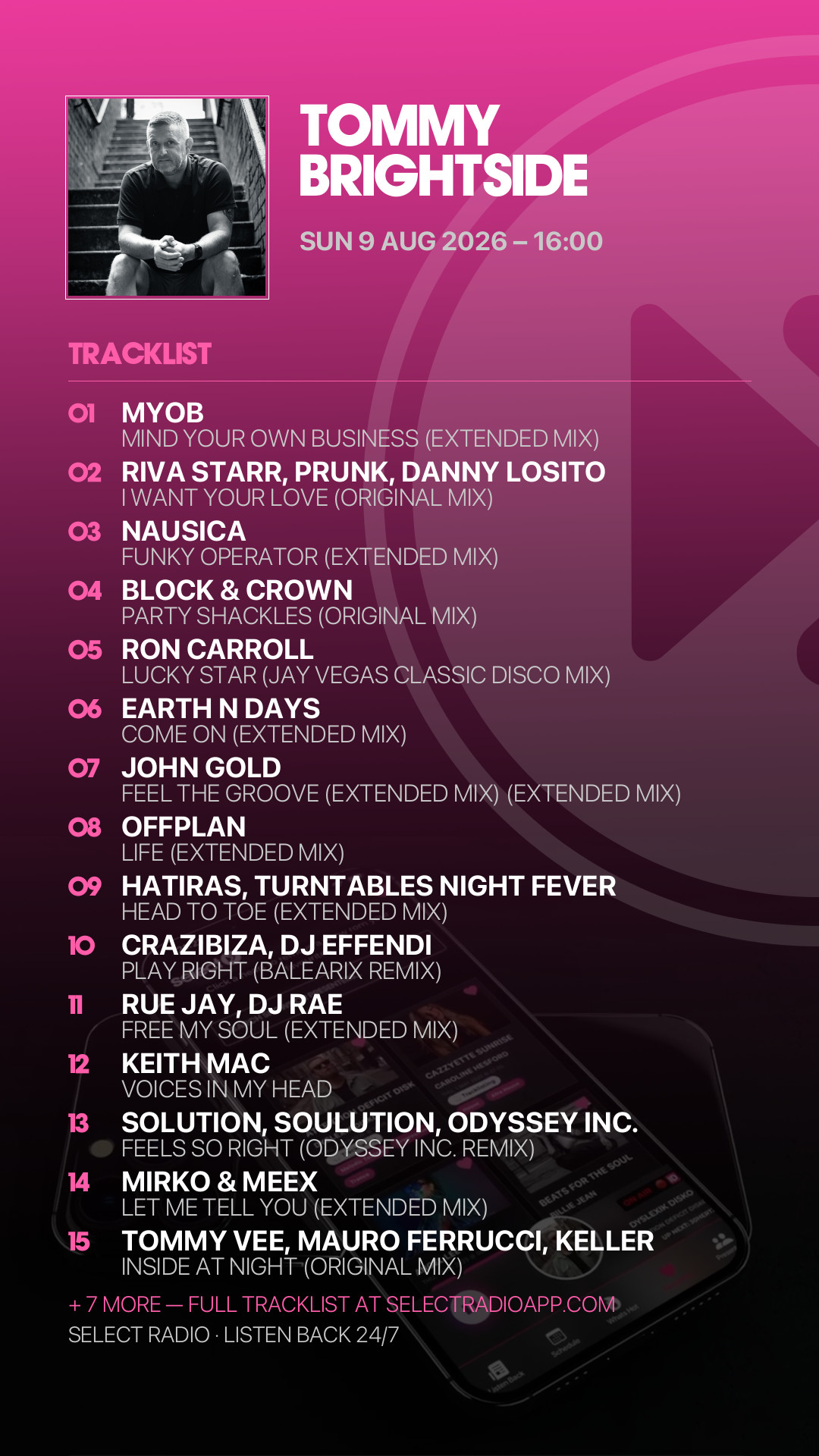 Tracklist Story Preview