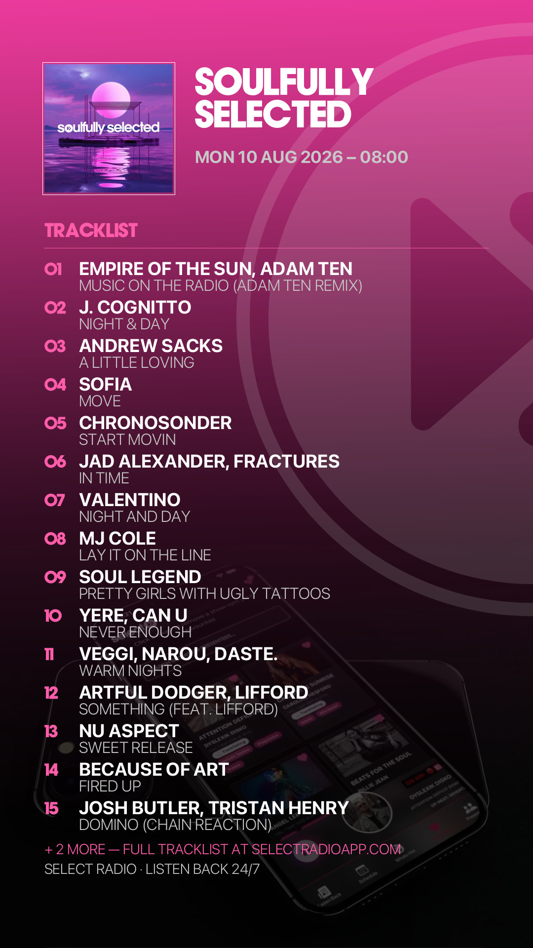 Tracklist Story Preview