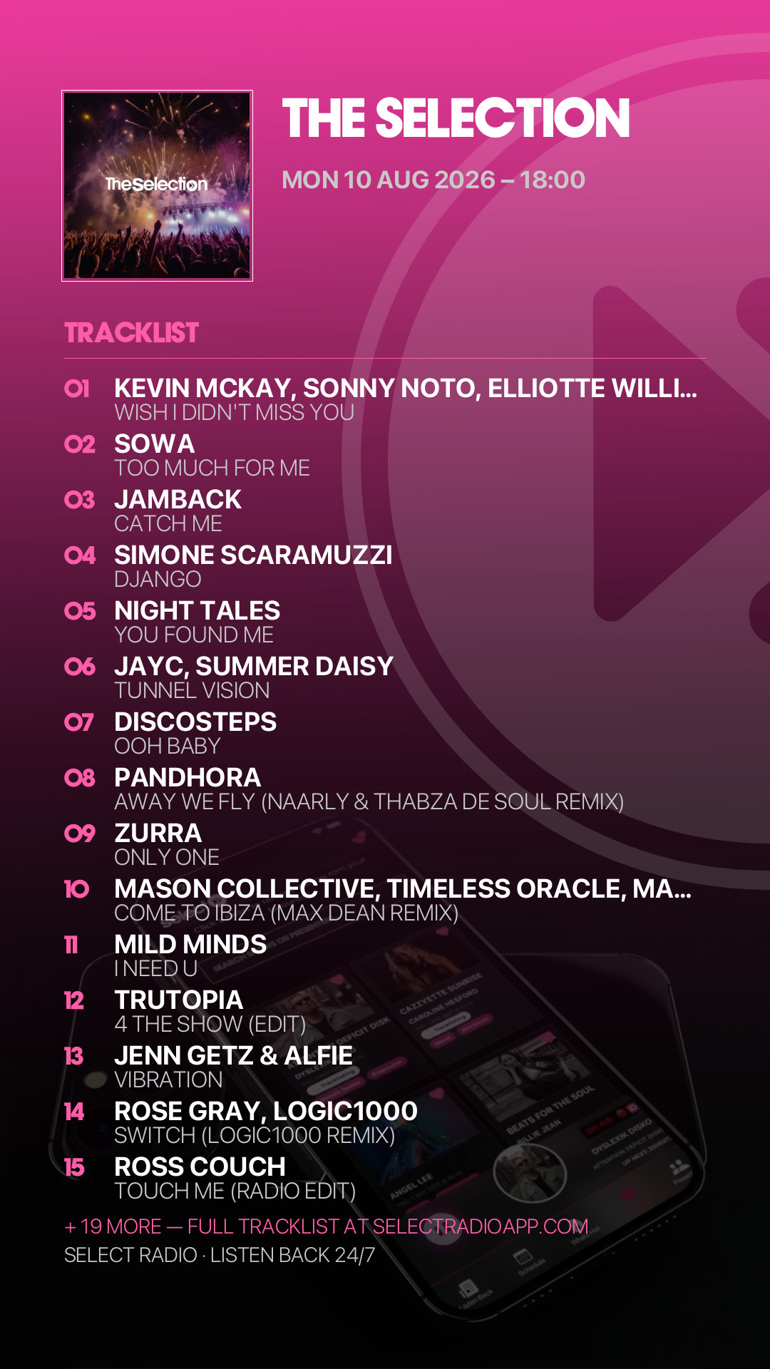 Tracklist Story Preview