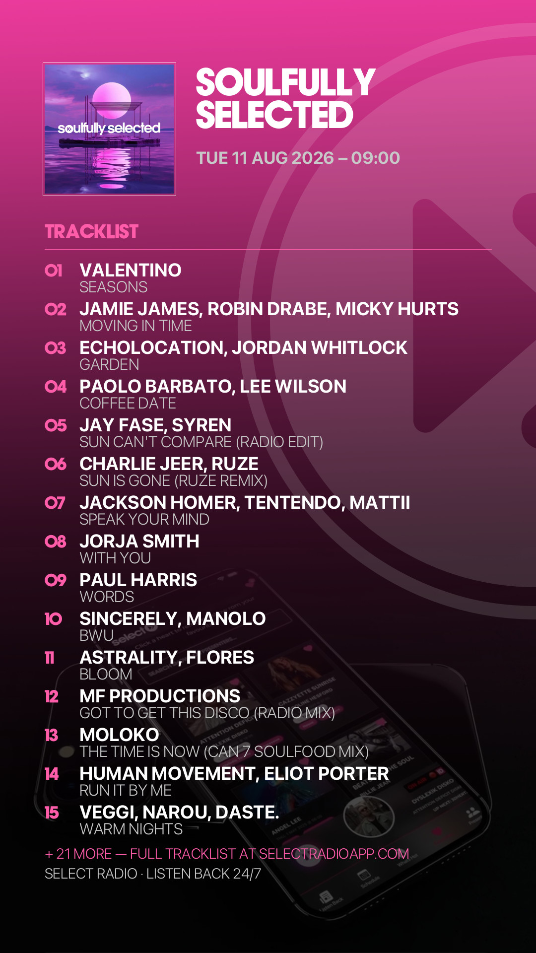 Tracklist Story Preview