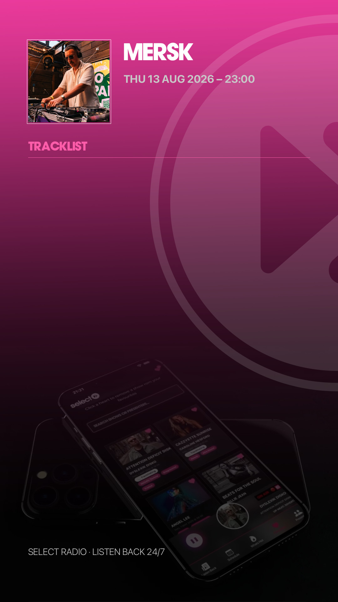 Tracklist Story Preview