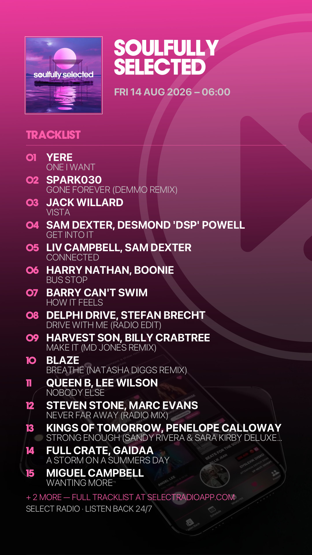 Tracklist Story Preview