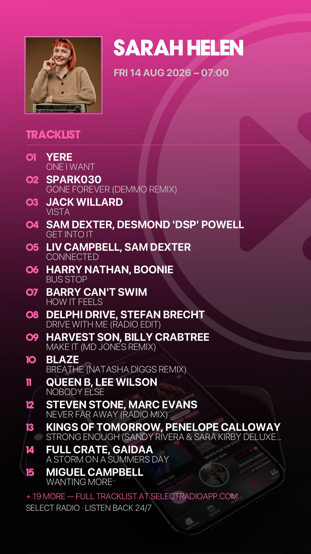 Tracklist Story Preview