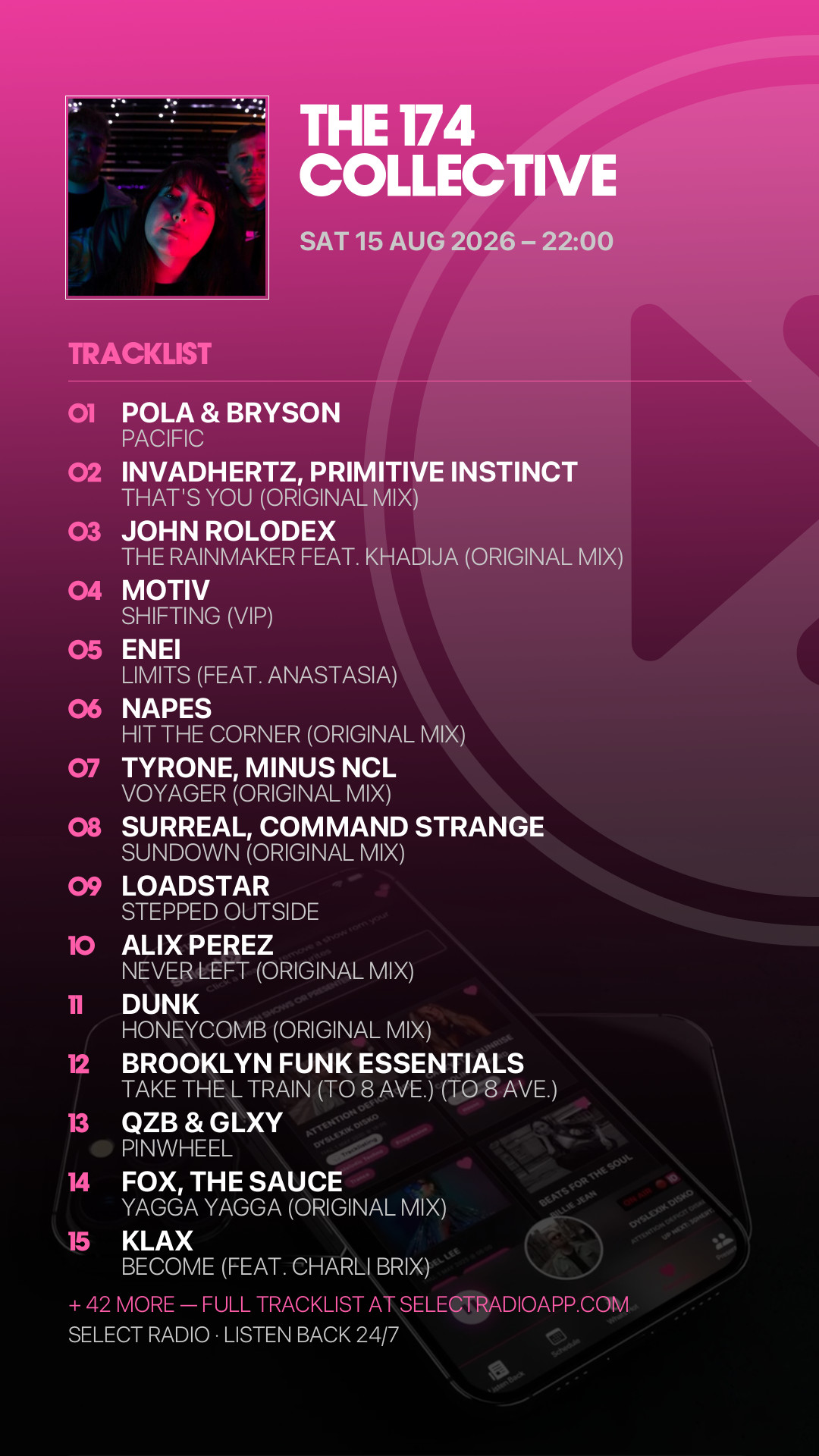 Tracklist Story Preview