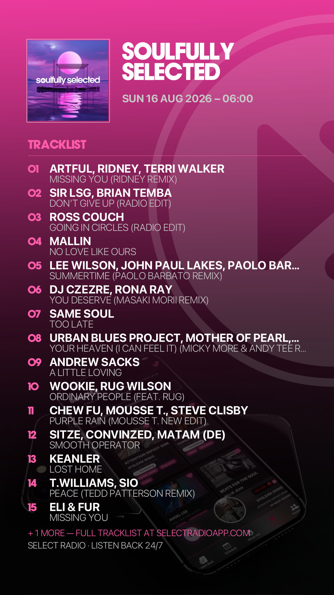 Tracklist Story Preview