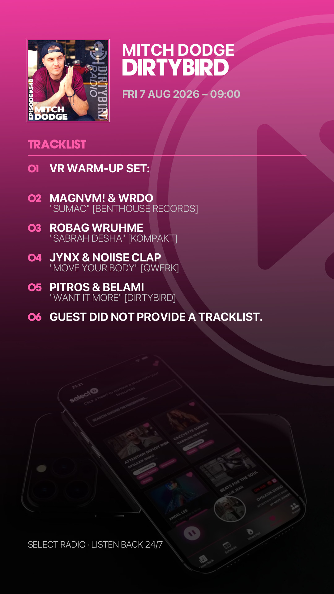 Tracklist Story Preview