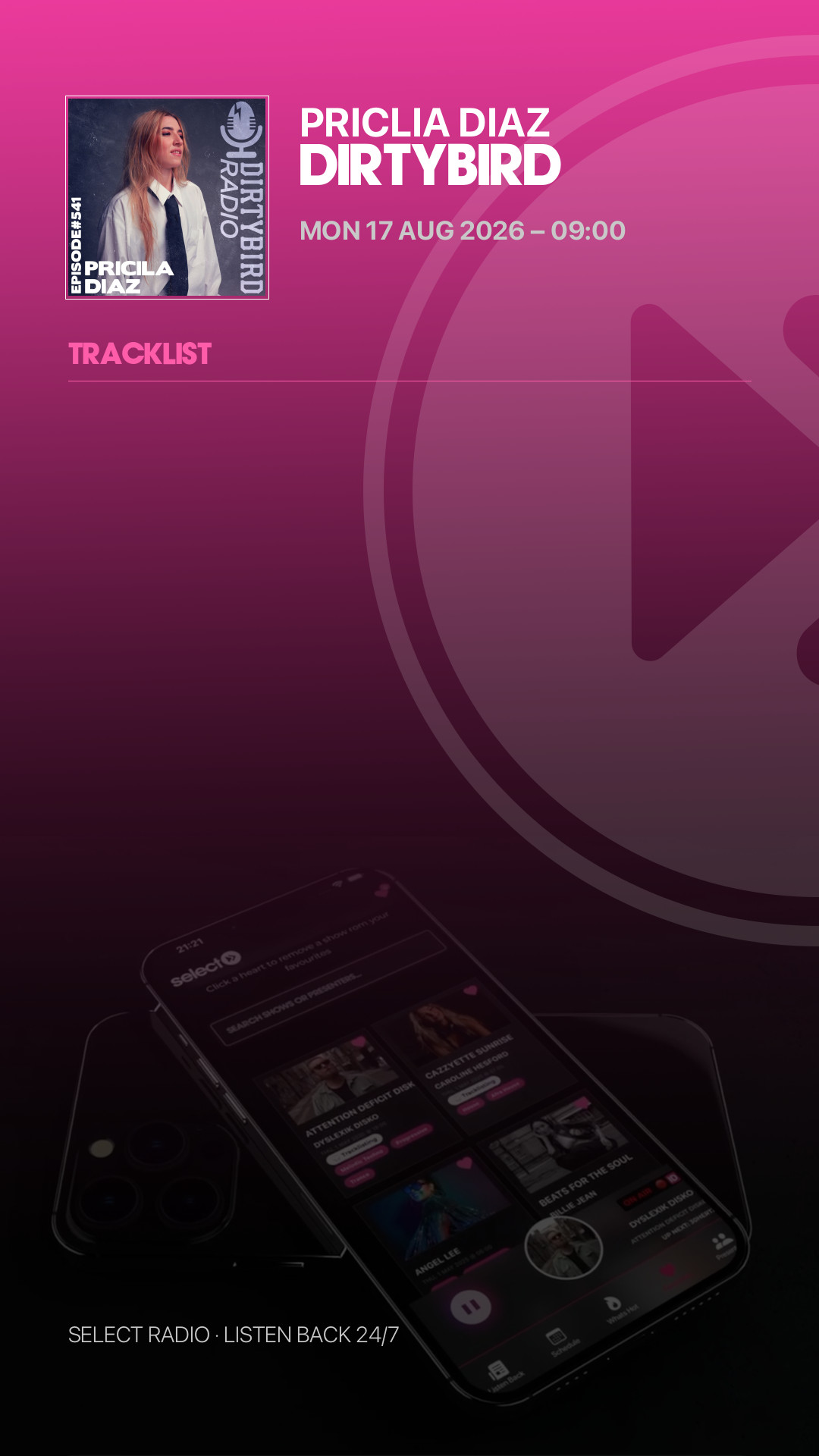 Tracklist Story Preview