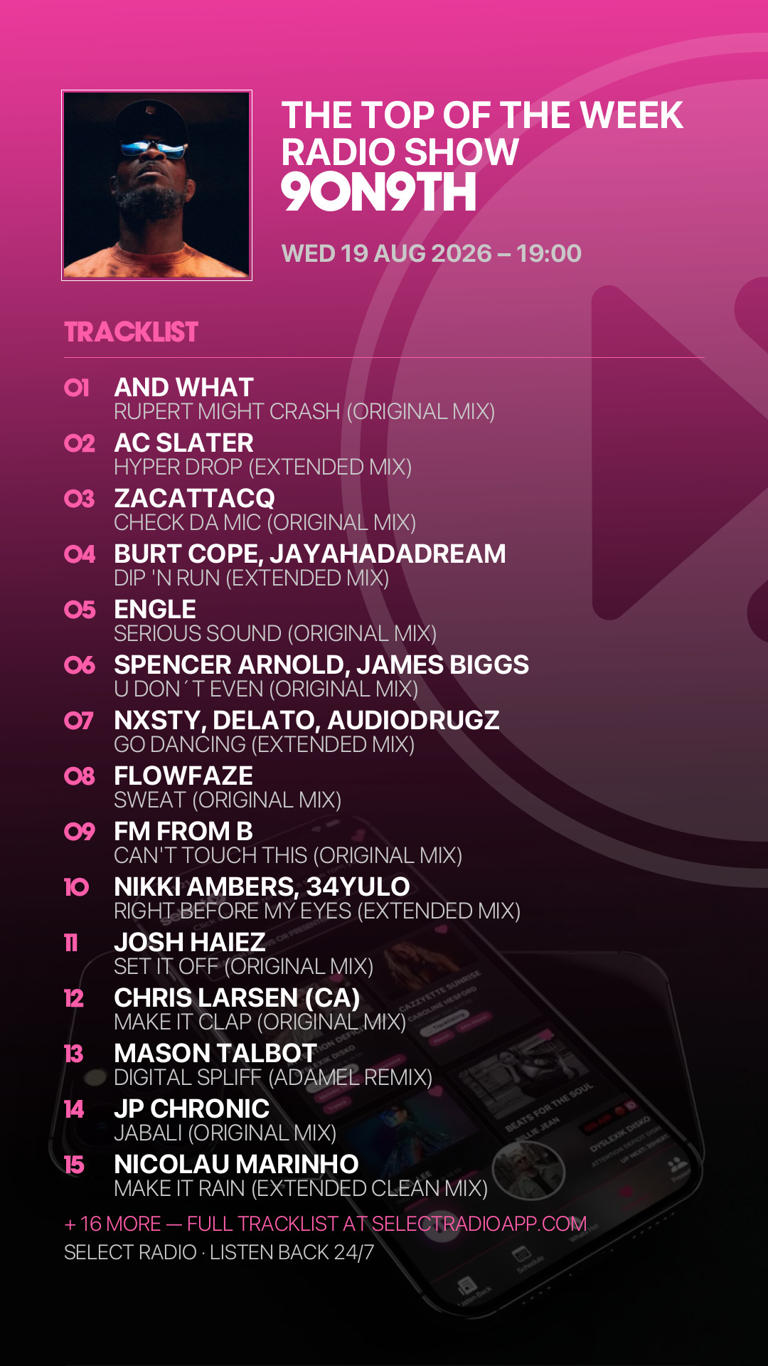 Tracklist Story Preview