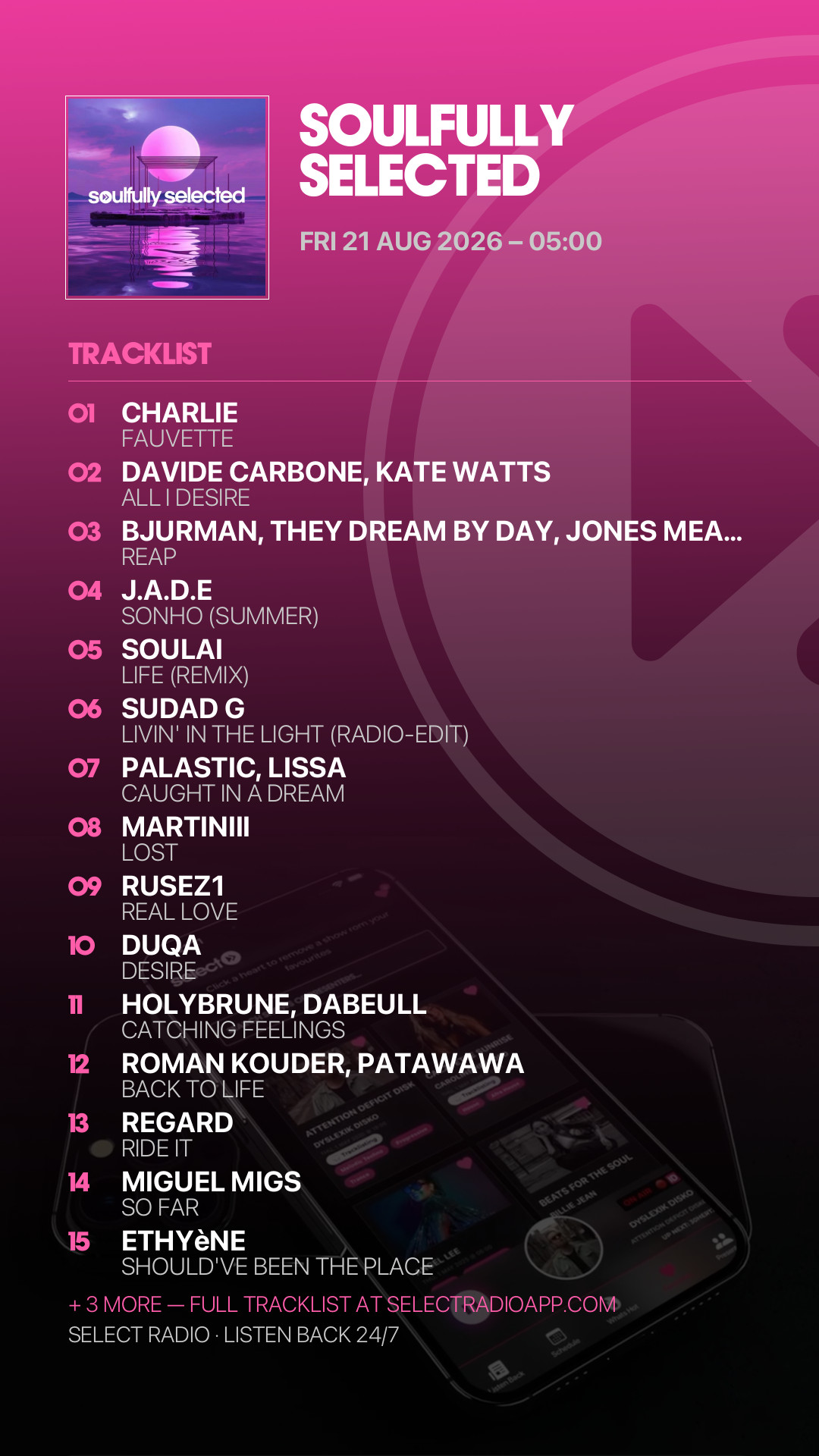 Tracklist Story Preview