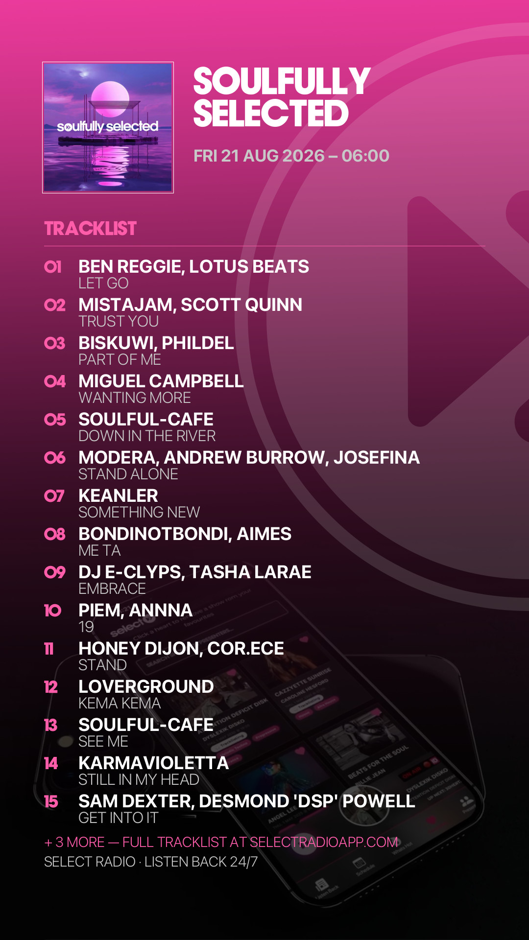 Tracklist Story Preview
