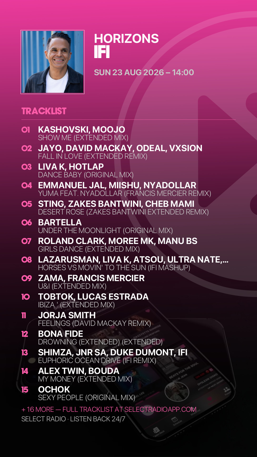 Tracklist Story Preview
