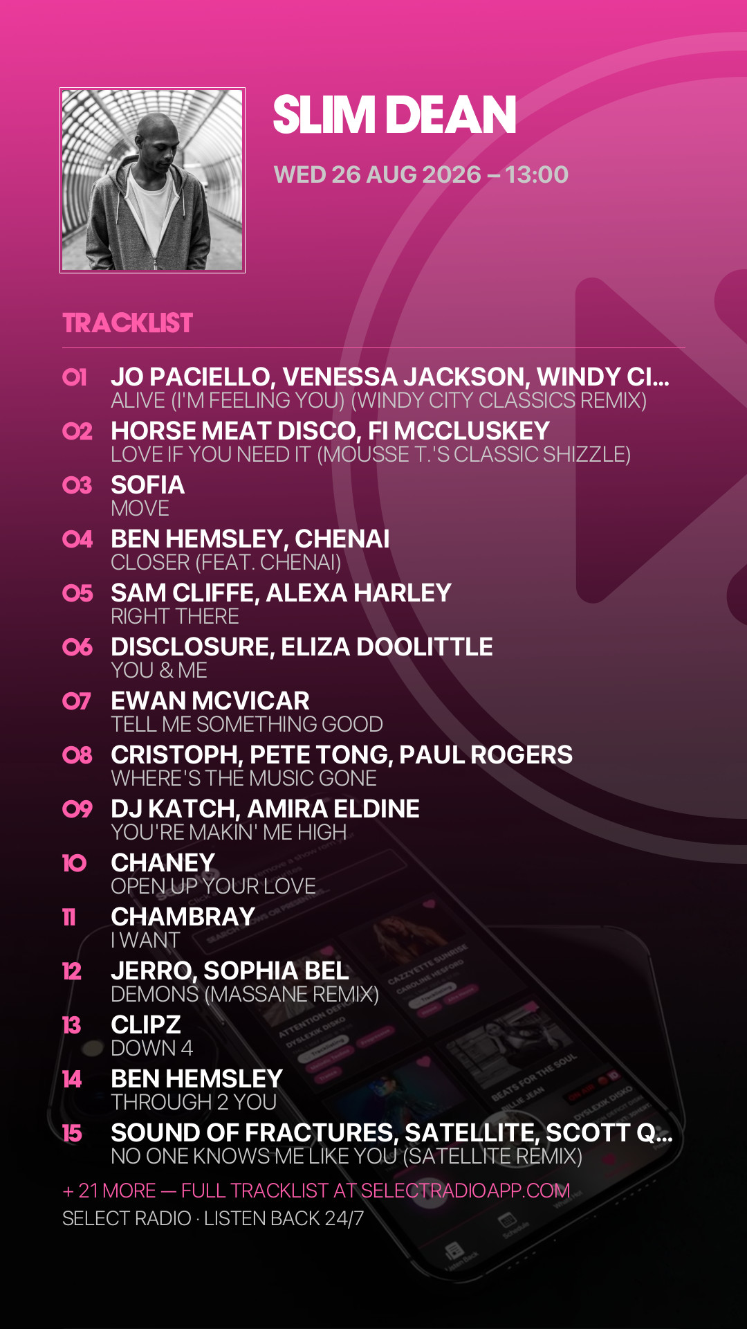 Tracklist Story Preview