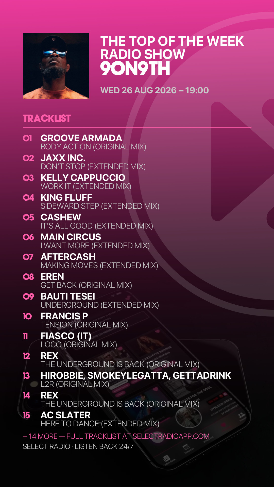 Tracklist Story Preview