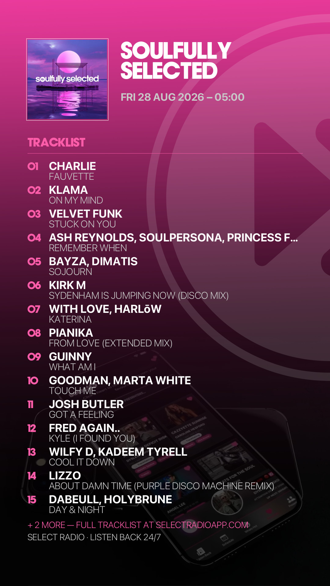 Tracklist Story Preview