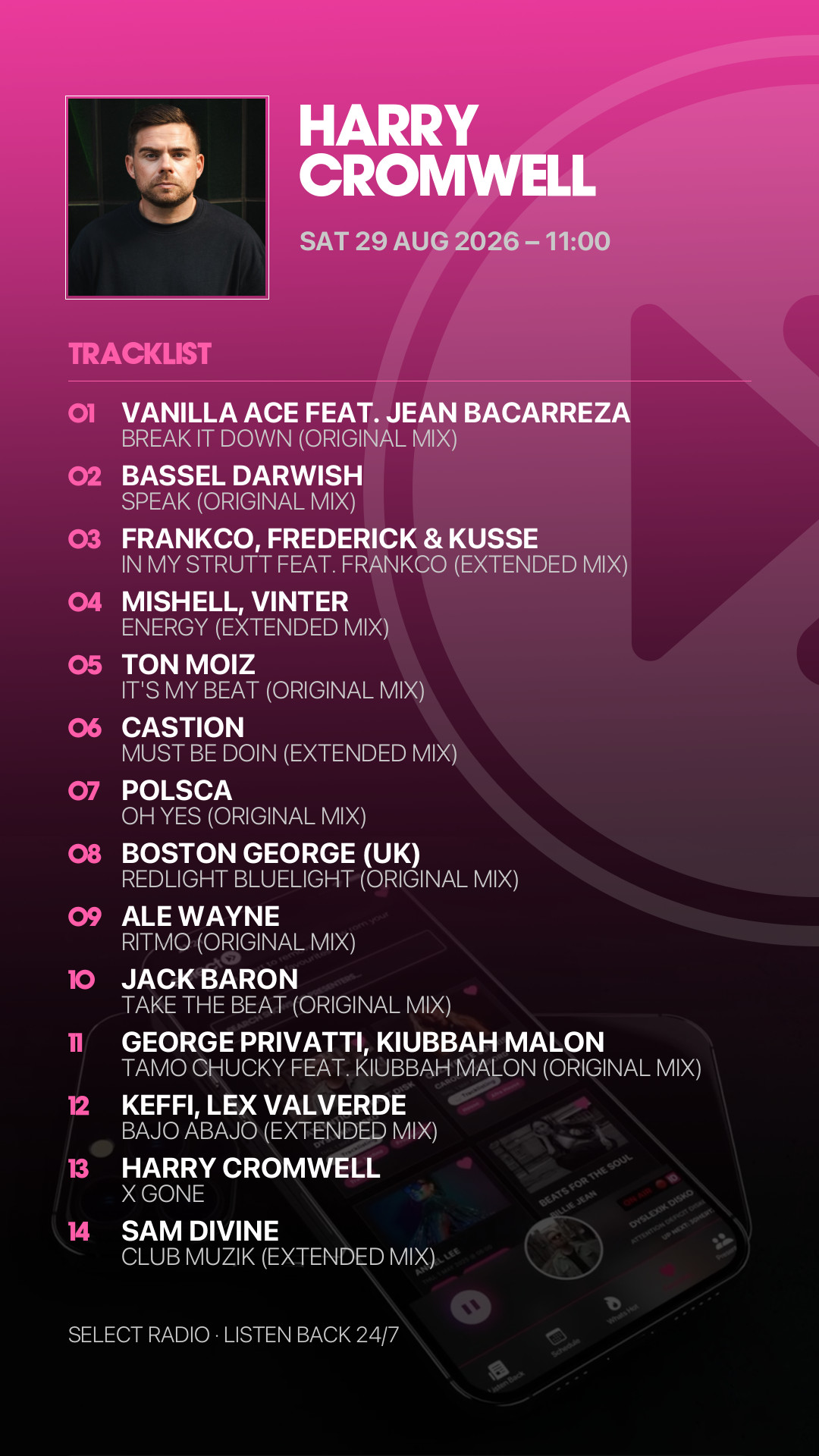 Tracklist Story Preview