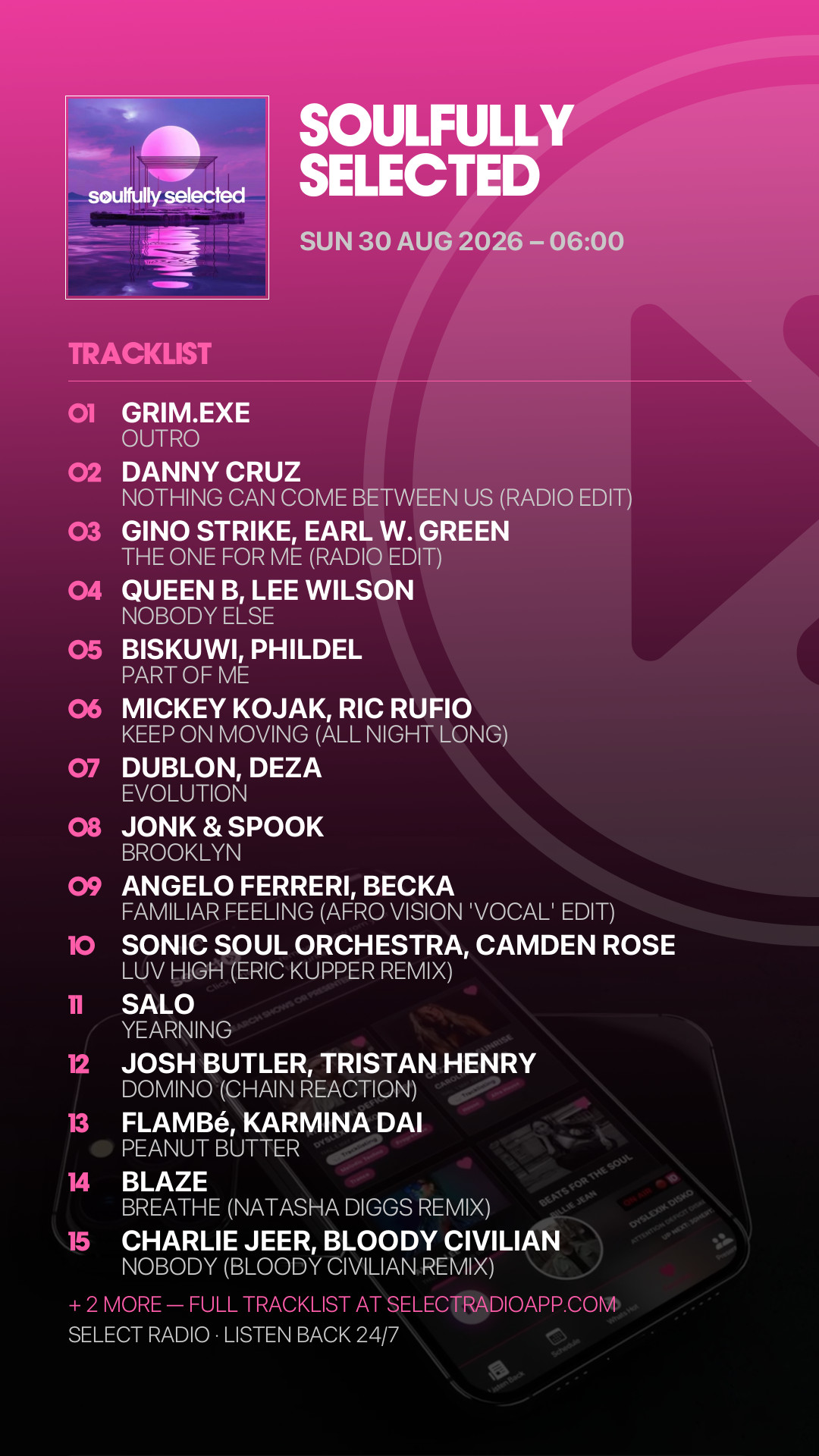 Tracklist Story Preview