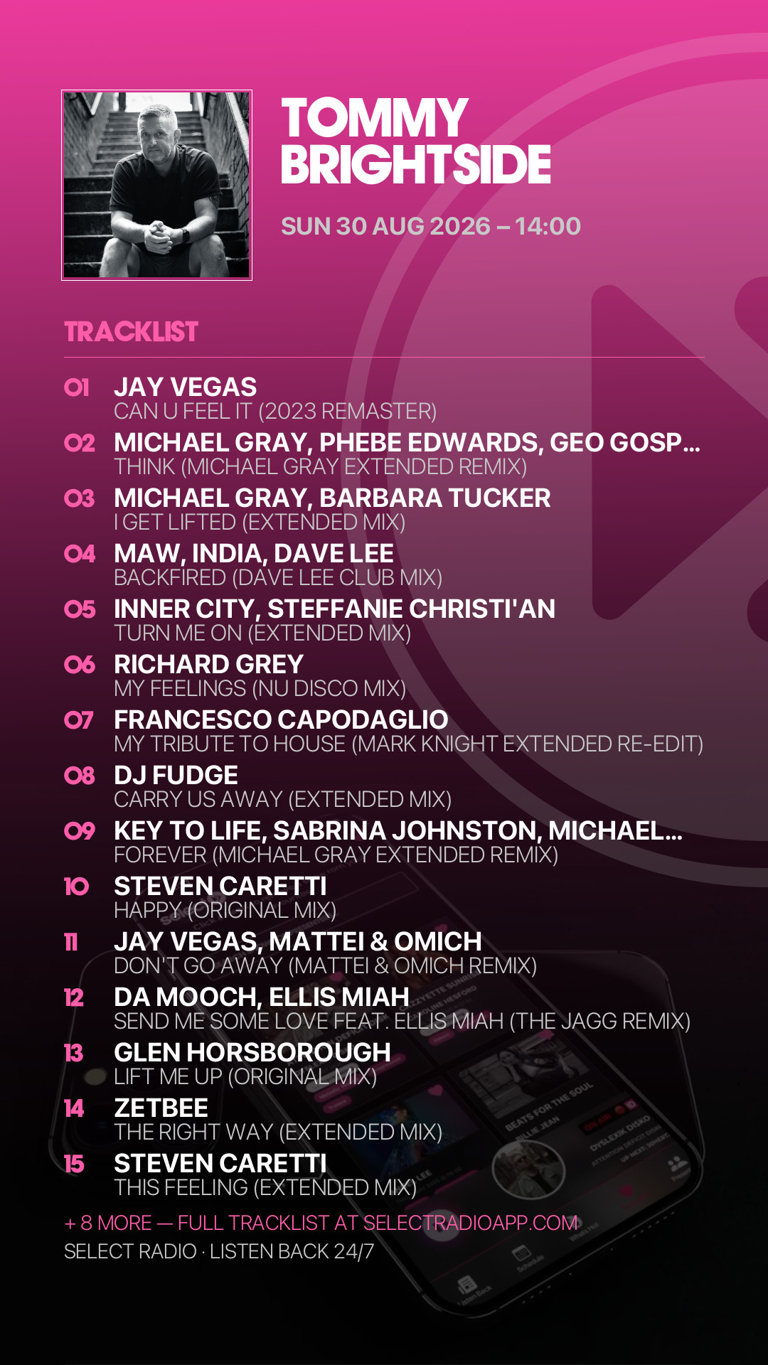 Tracklist Story Preview