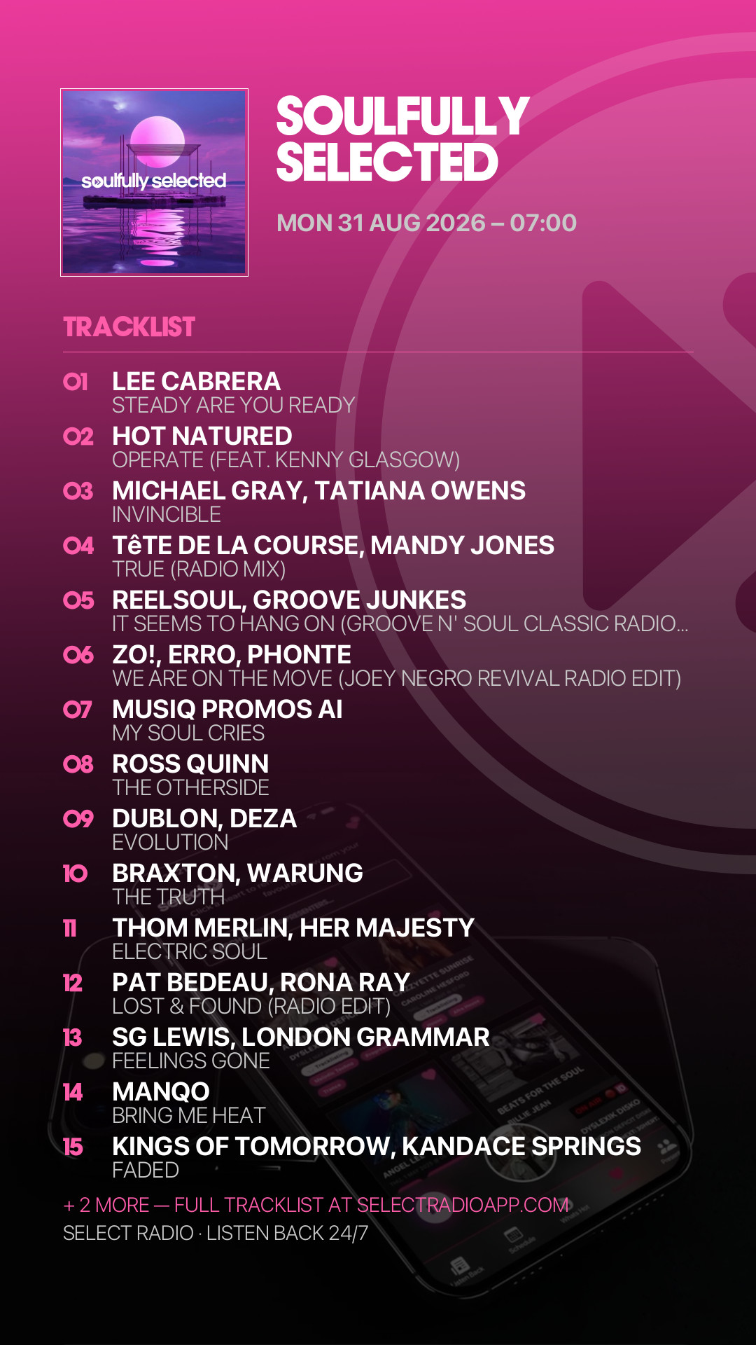 Tracklist Story Preview