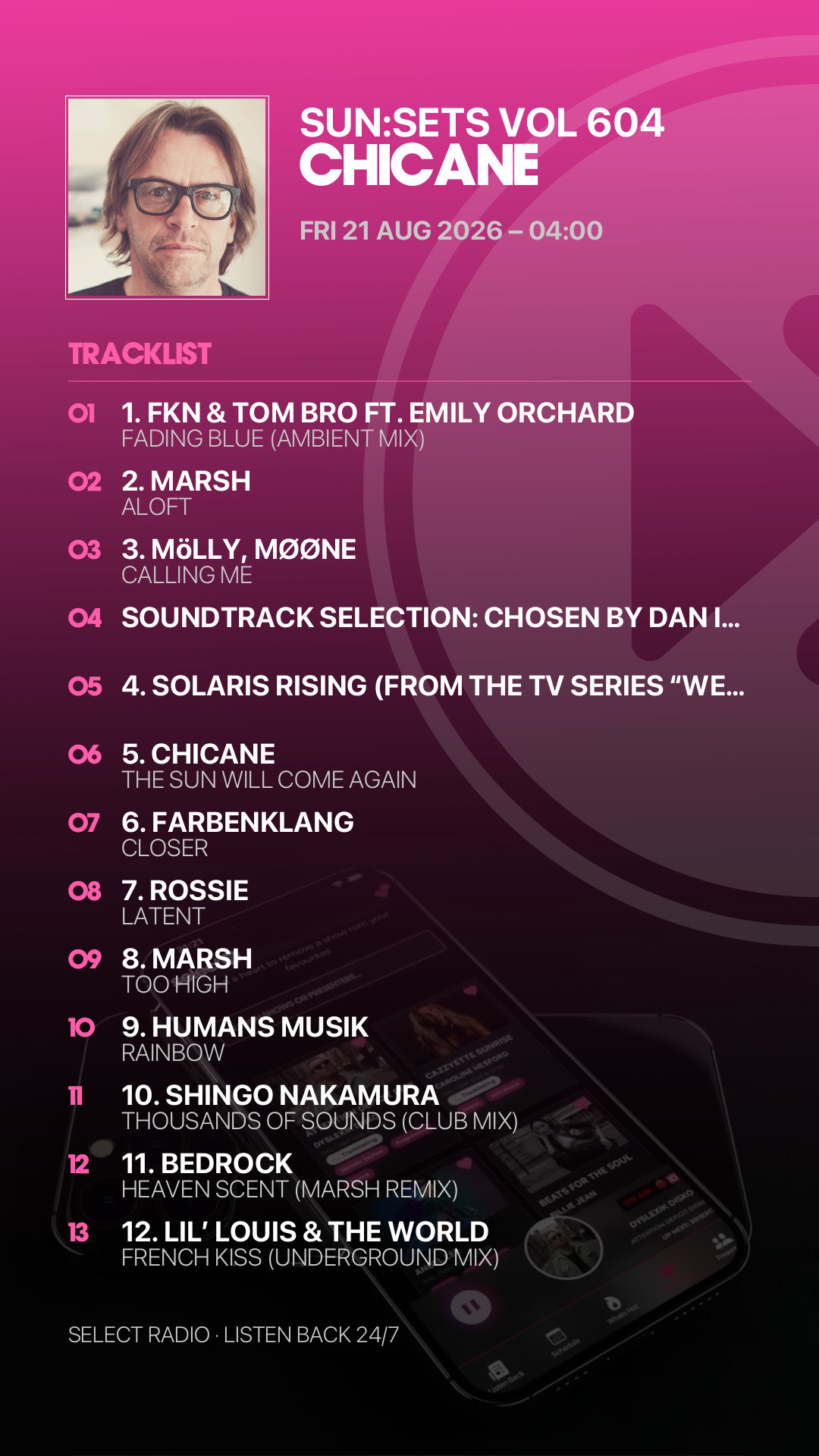 Tracklist Story Preview