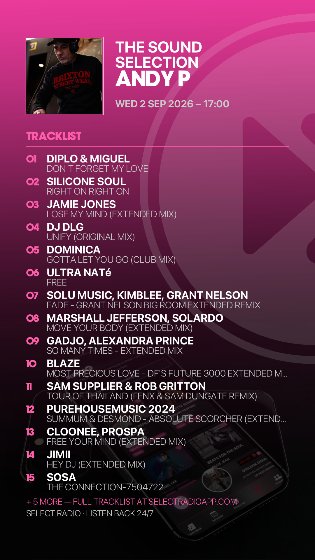 Tracklist Story Preview