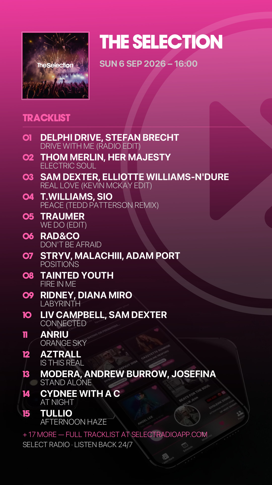 Tracklist Story Preview