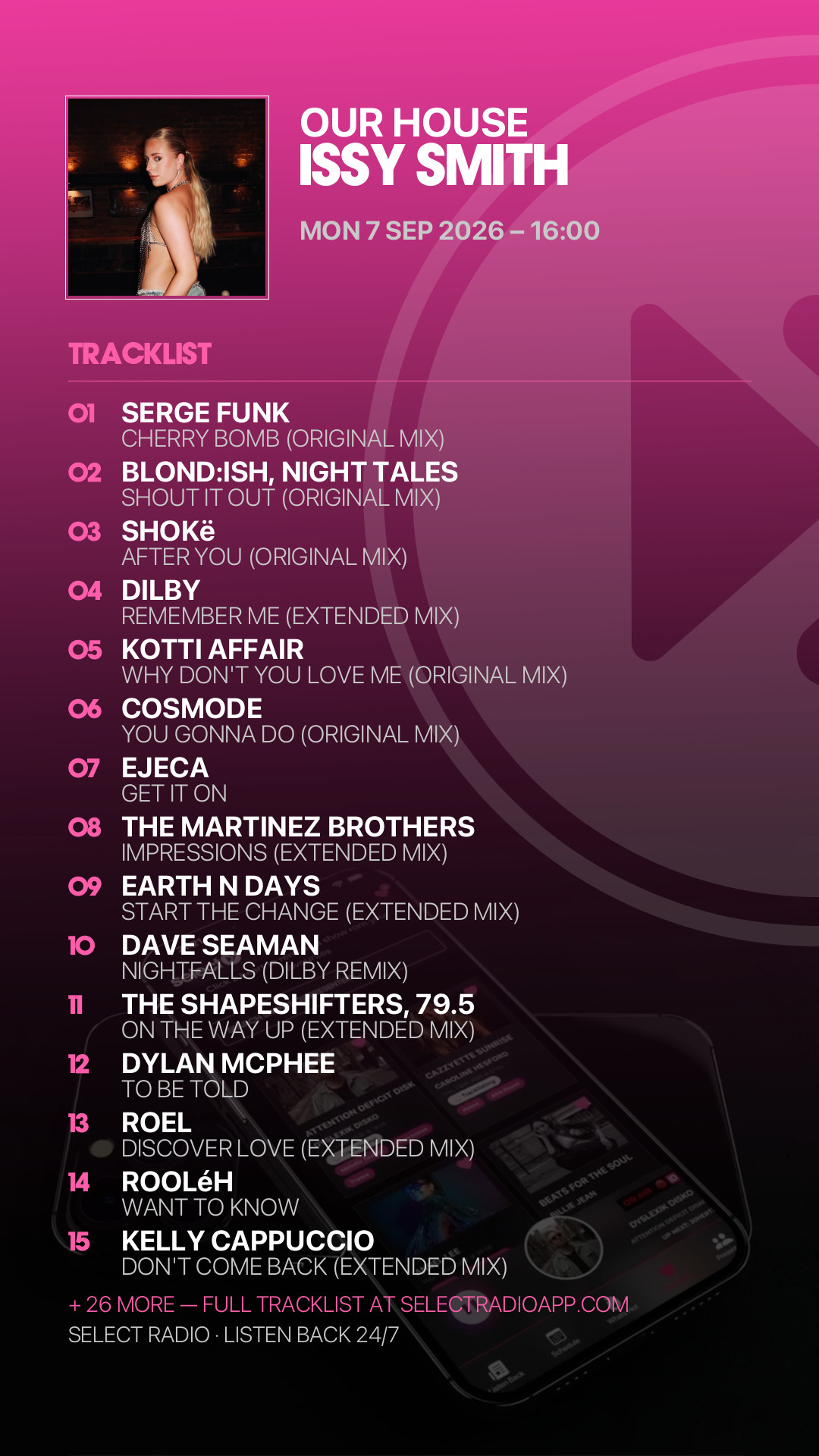 Tracklist Story Preview