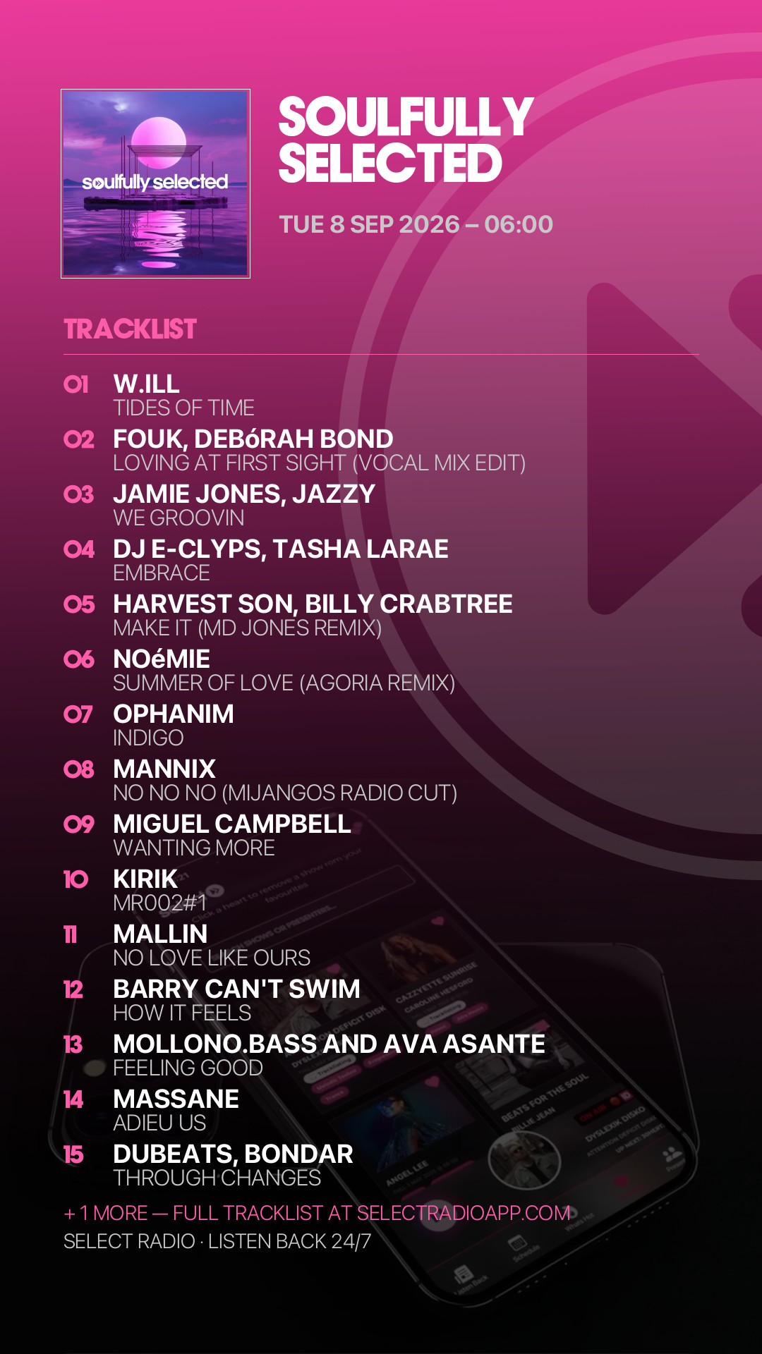Tracklist Story Preview